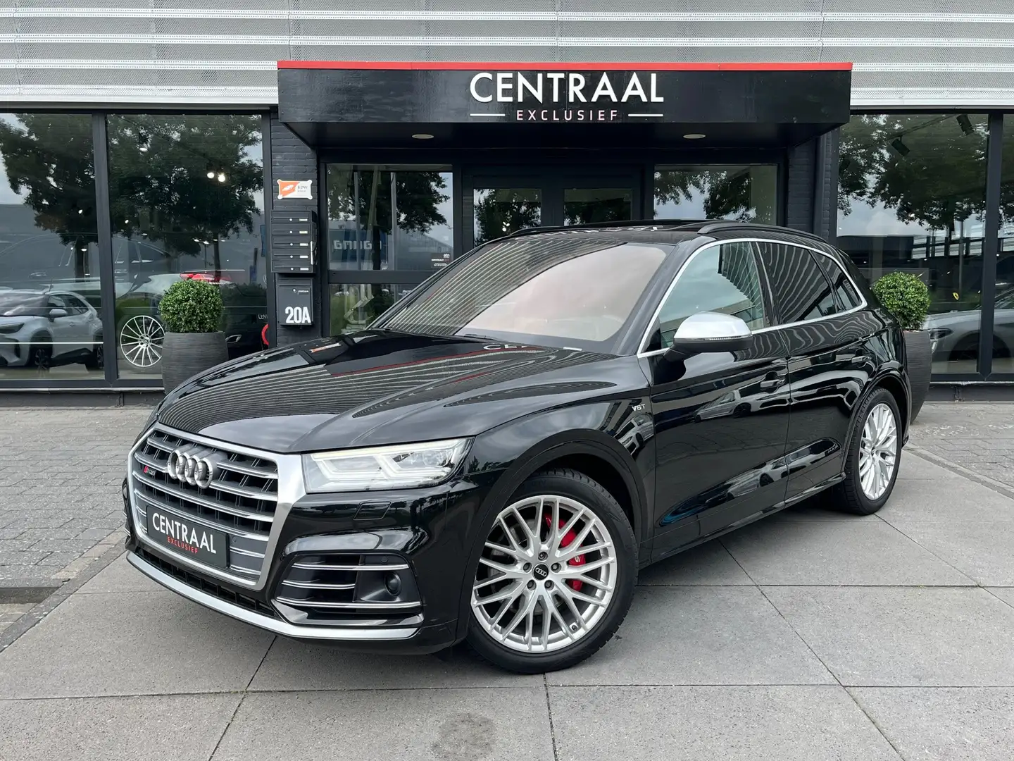 Audi SQ5 3.0 TFSI Quattro 354PK|Pano|Memory|Head-Up|Luchtve Zwart - 1
