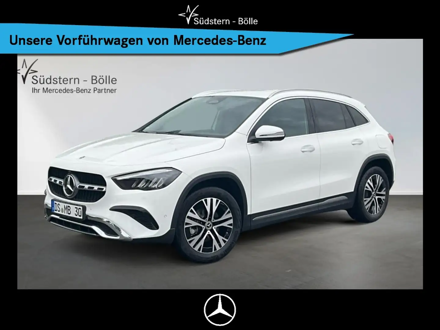 Mercedes-Benz GLA 200 d +PROGRESSIVE+SHZ+AMBIENTE+AHK+360°KAM Blanc - 1