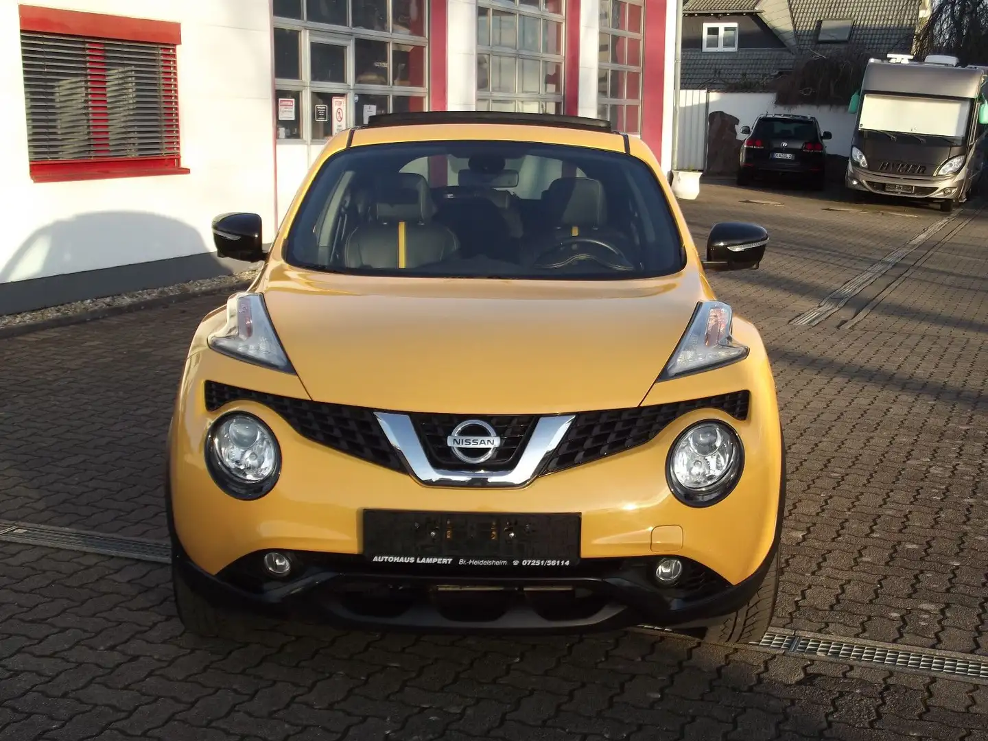 Nissan Juke Tekna Yellow NAVI SHZ SKD KAMERA 360 ALU Gelb - 1