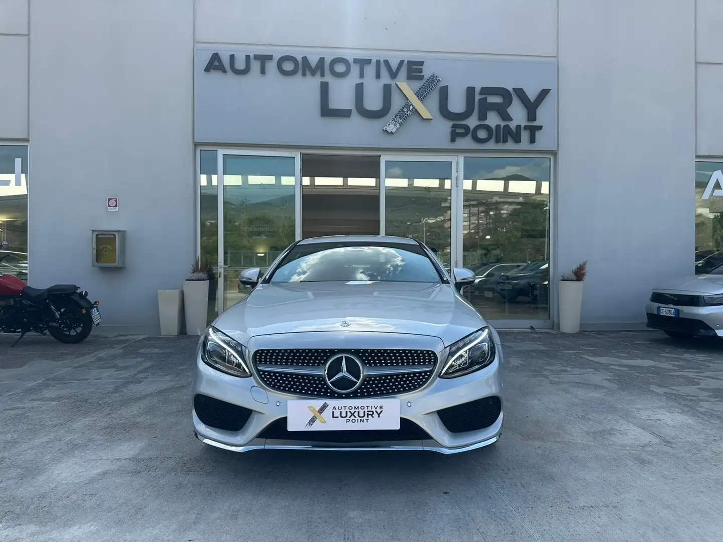 Mercedes-Benz C 220 C Coupe 220 d Premium auto Zilver - 2