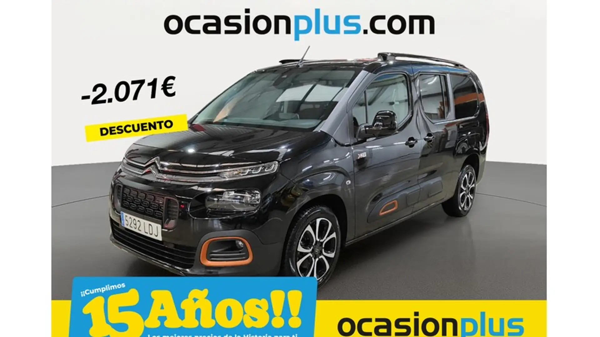 Citroen Berlingo Van BlueHDi S&S Talla M Driver EAT8 130 Noir - 1
