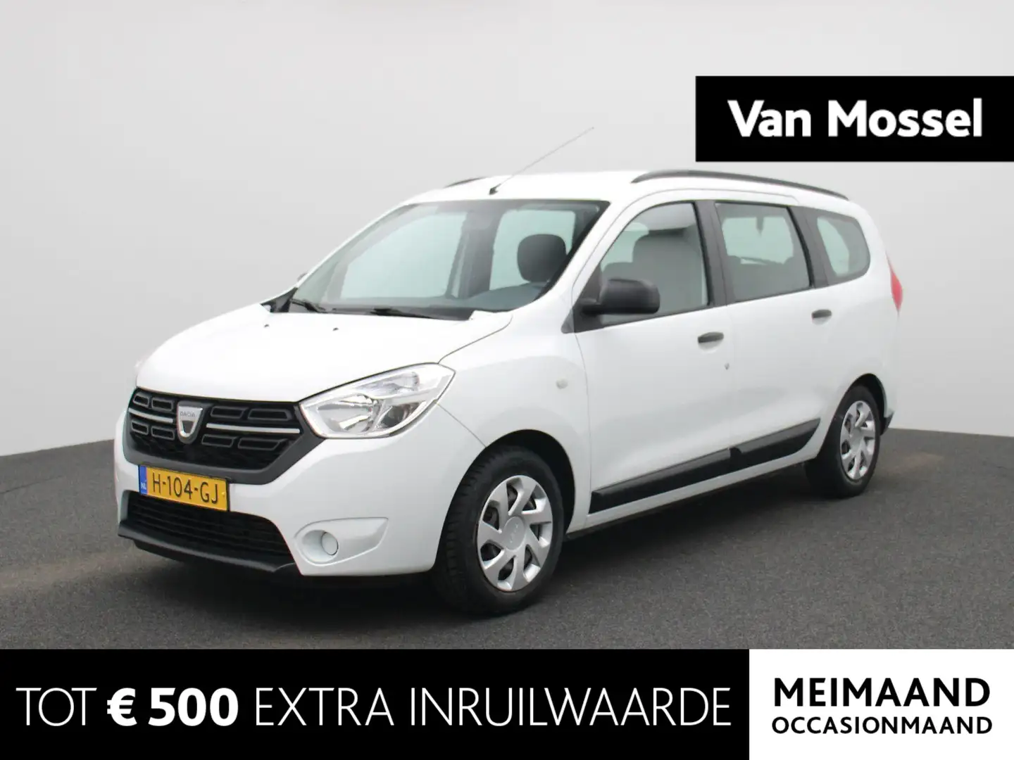 Dacia Lodgy 1.3 TCe Essential 7p. | 7 persoons | Airco | Beyaz - 1