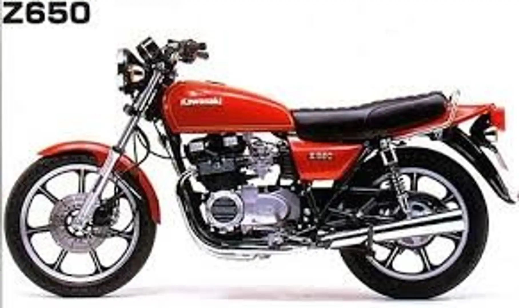Kawasaki Z 650 classic Rosso - 1