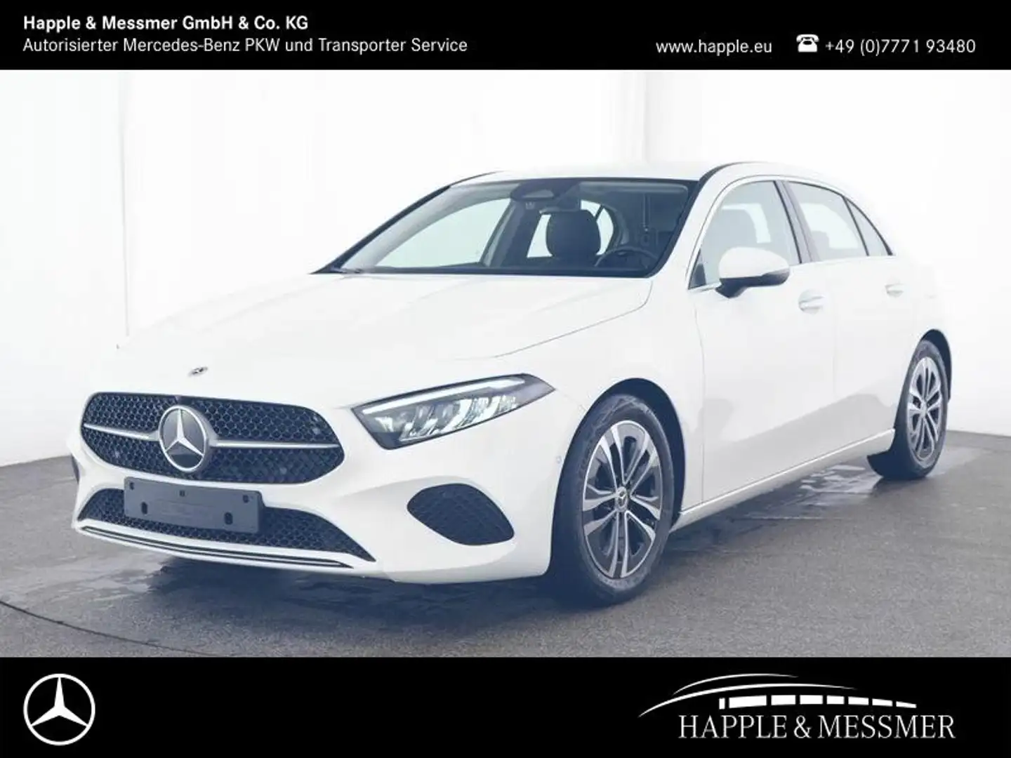 Mercedes-Benz A 180 A 180 Kompaktlimousine Progressive/LED/AHK Styling Weiß - 1