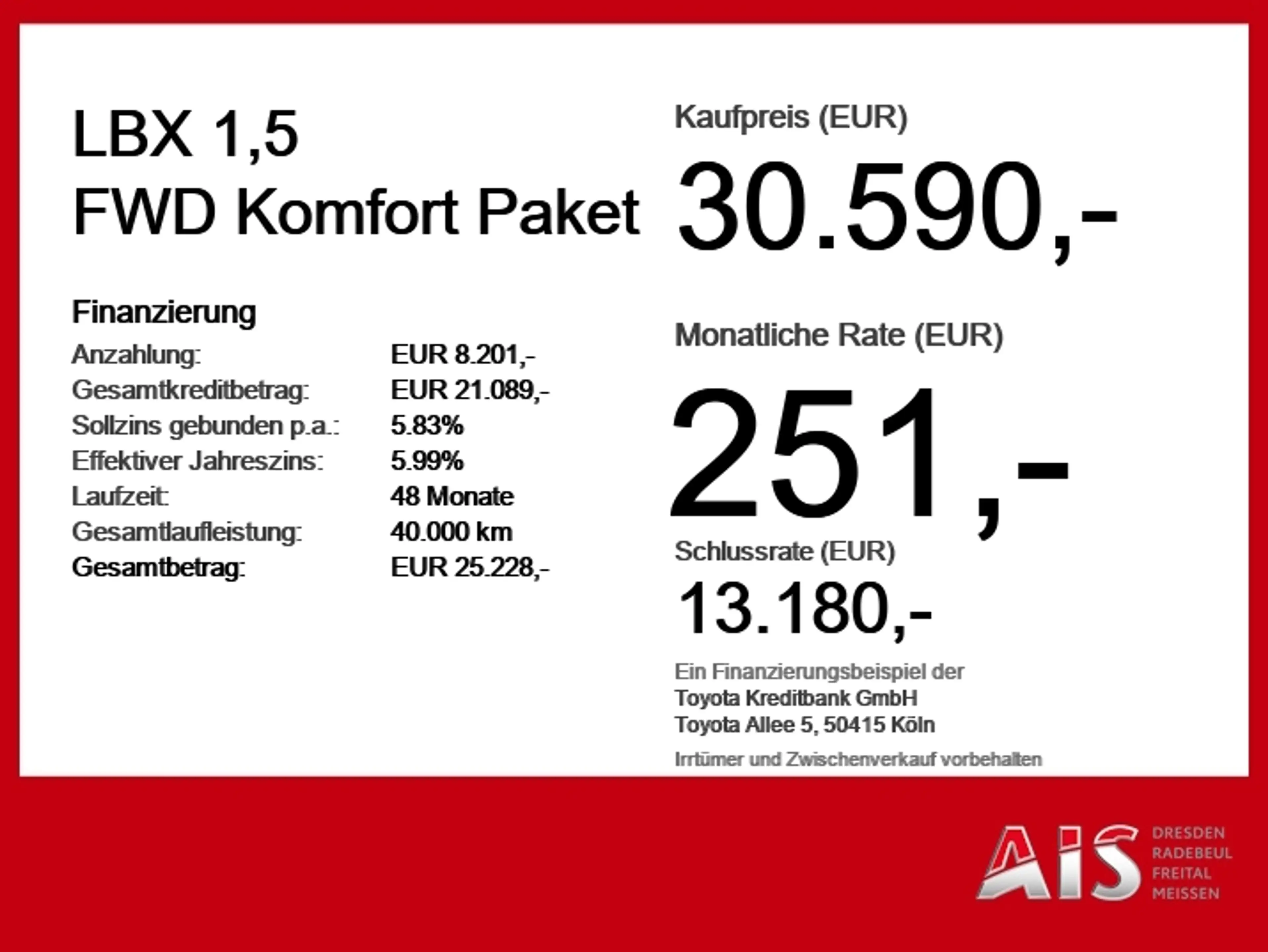 Lexus LBX 1,5 FWD Komfort Paket ACC+LED+Navi+SHZ+Kam. — photo 6
