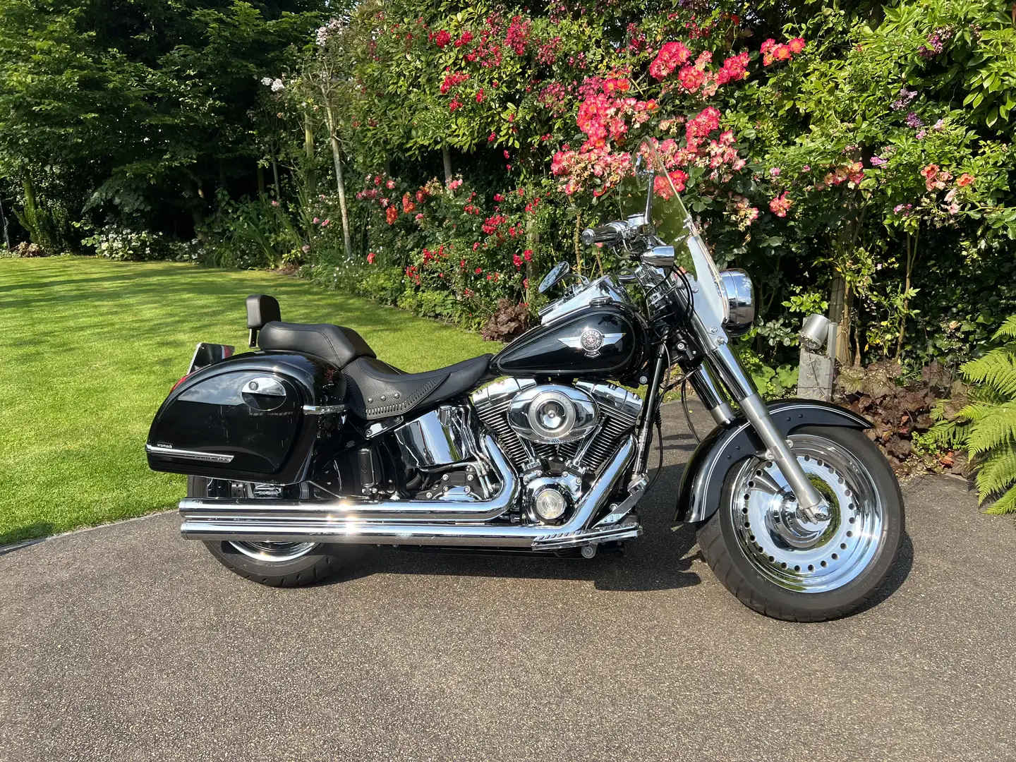 Harley-Davidson Fat Boy softail fat boy Negru - 1