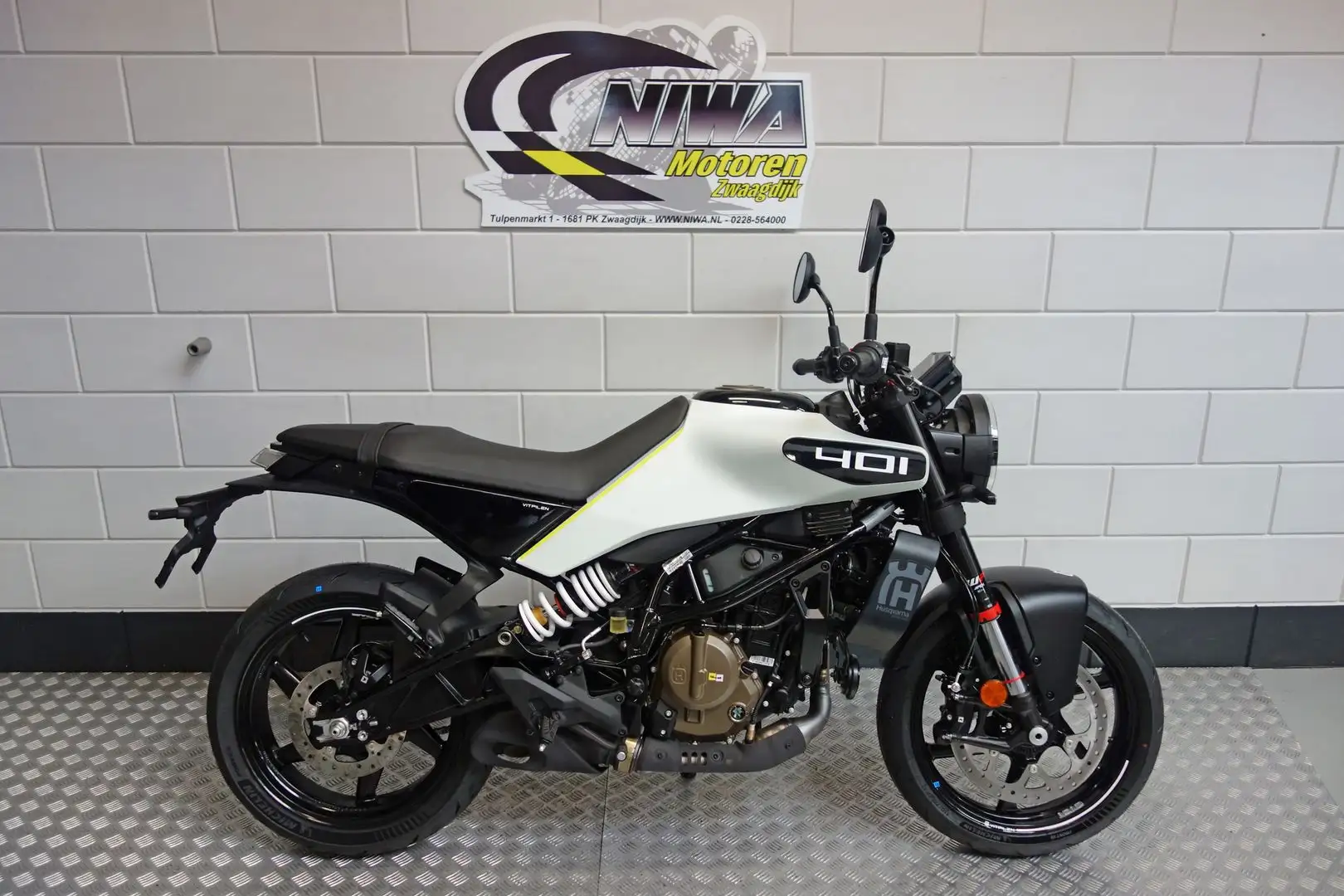 Husqvarna Vitpilen 401 Wit - 1