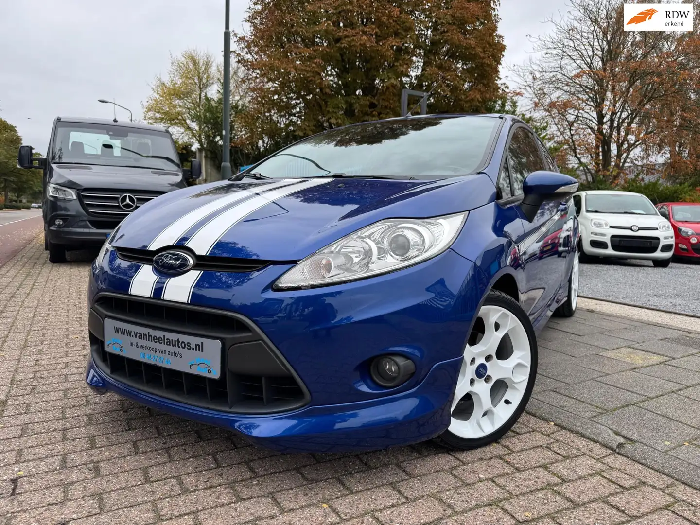 Ford Fiesta 1.6 Metal Clima Elek Pakket Lmv 135PK ST-Line Blauw - 1