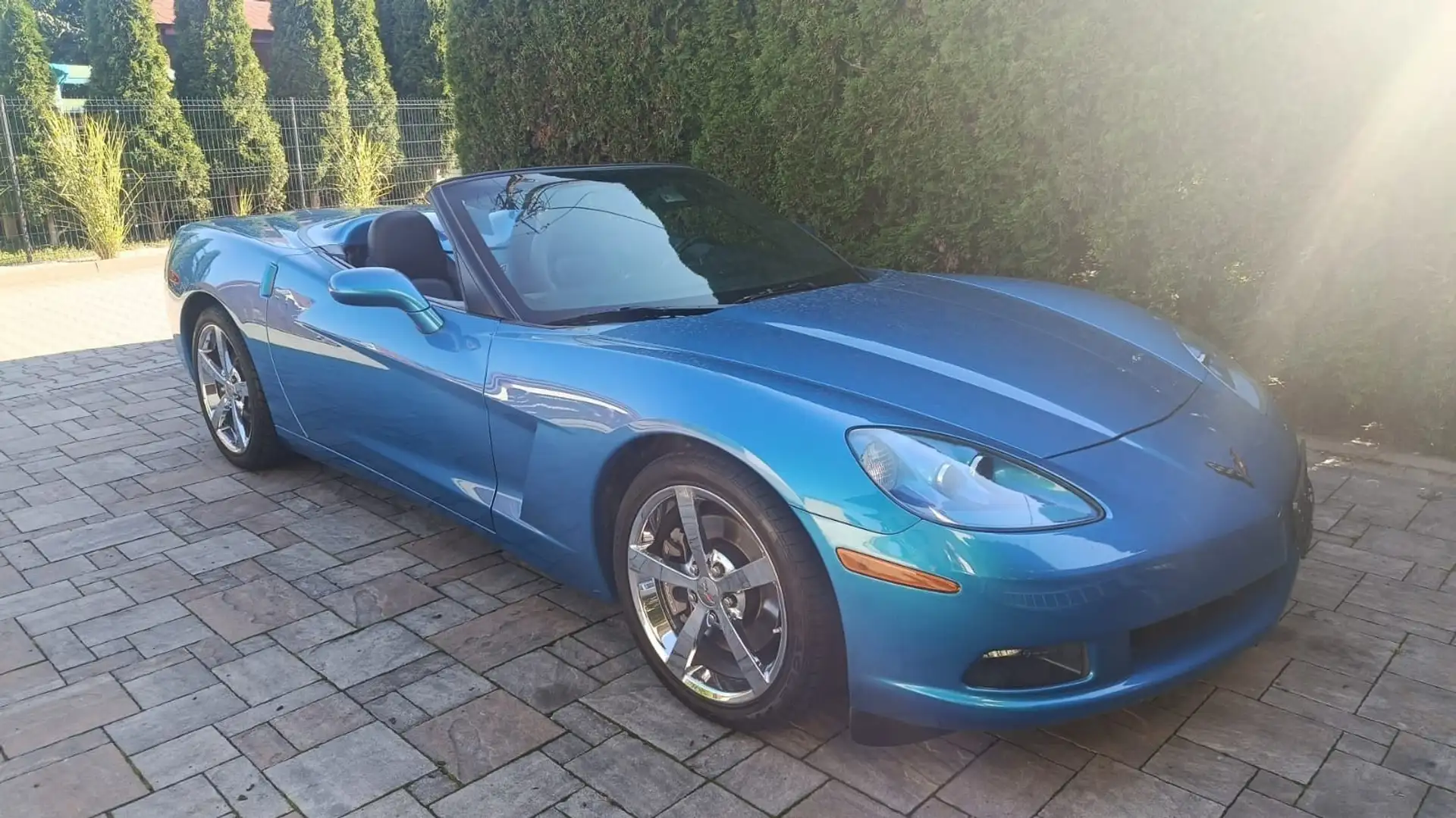 Chevrolet Corvette Cabrio Automatik SA Blau - 2