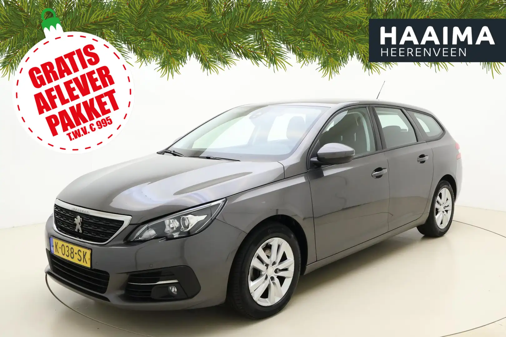 Peugeot 308 SW 1.2 PureTech Active 110 Pk | Navigatie | Camera Gris - 1