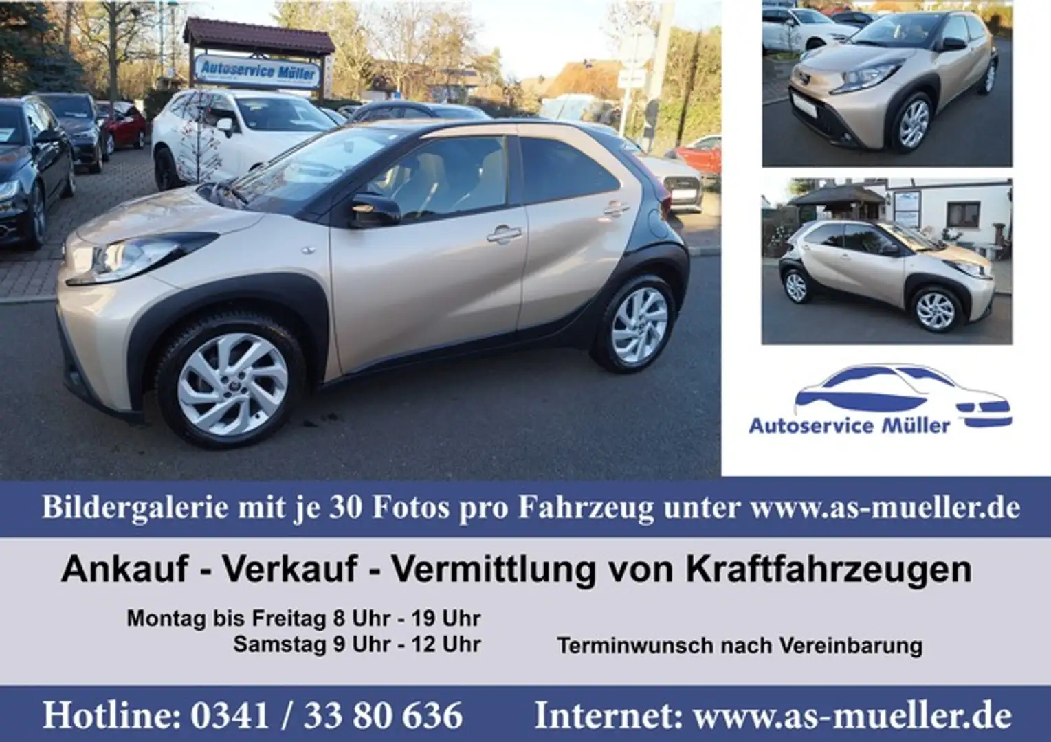 Toyota Aygo X Kamera-Verkehsrz-Spur-Kamera-Allwetter uv Bronze - 1