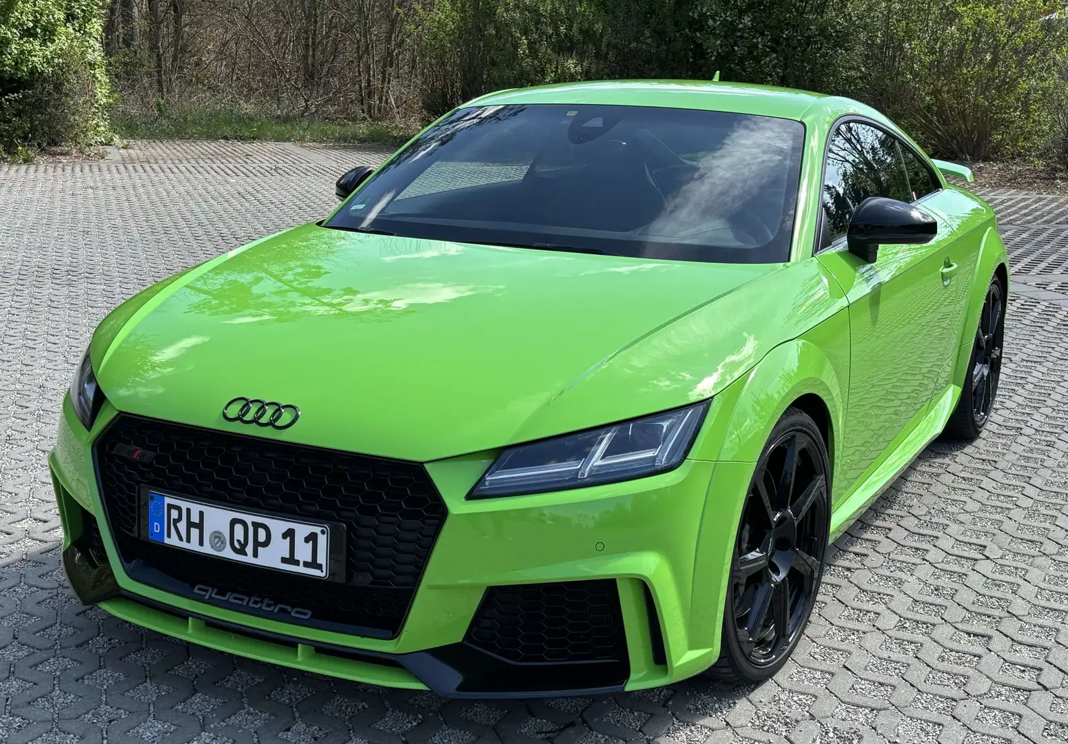 Audi TT RS Coupe non-OPF Porsche gelbgrün Grün - 1