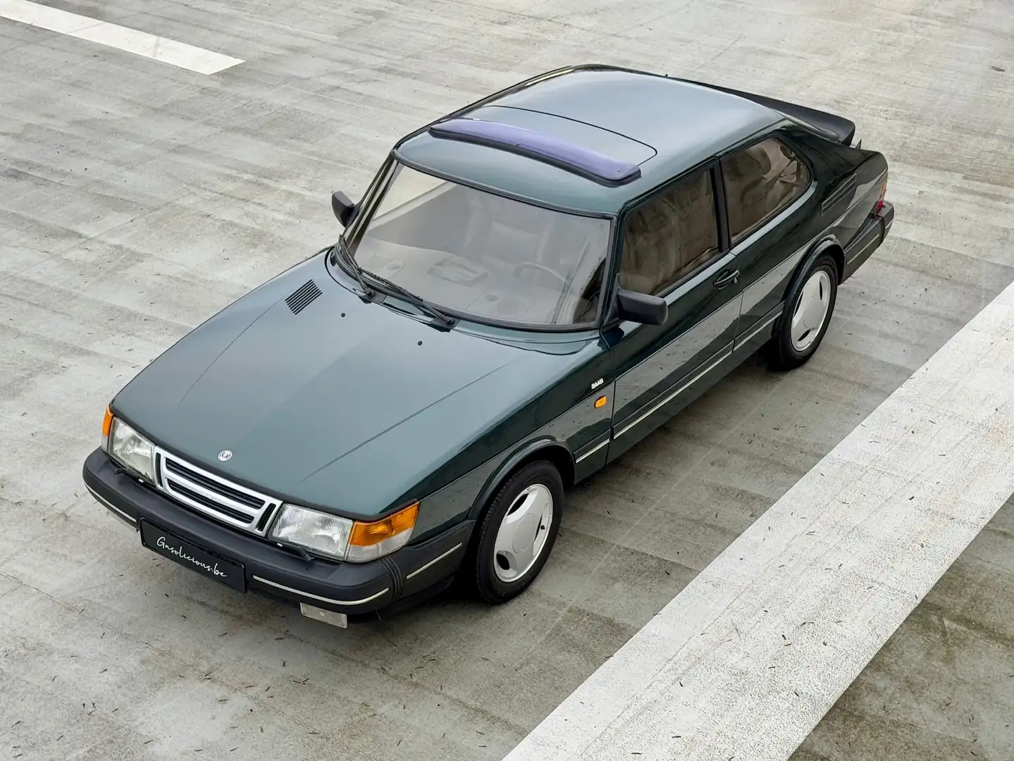 Saab 900 i 16v 2.1 Sunroof, Leder Vert - 1