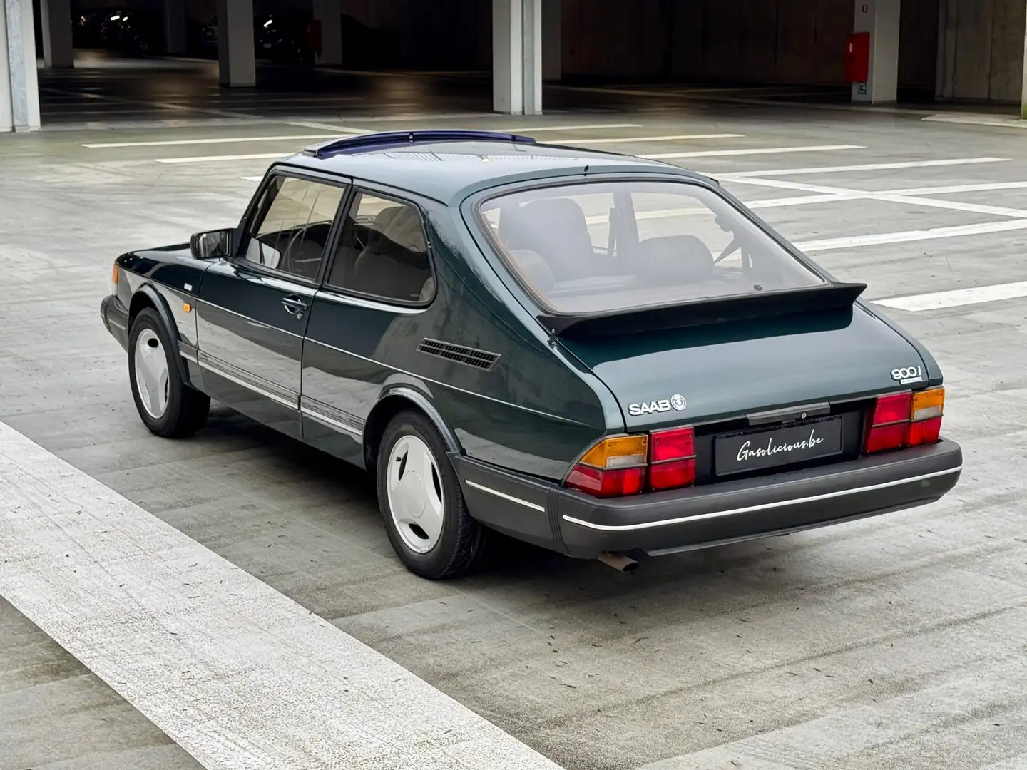 Saab 900 i 16v 2.1 Sunroof, Leder Vert - 2