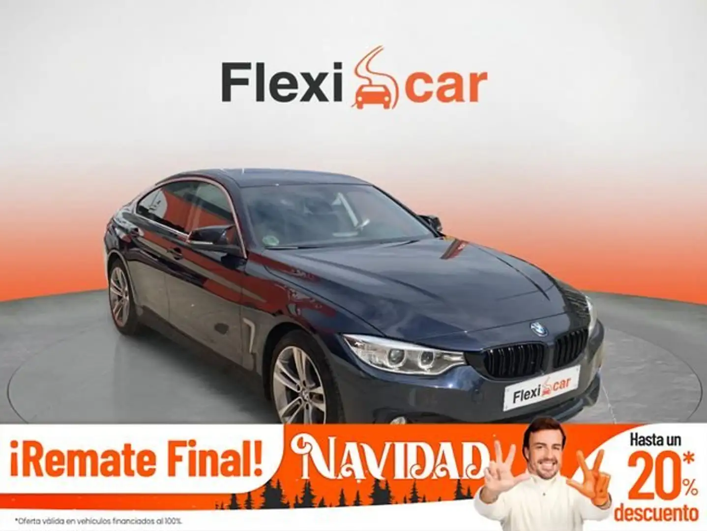 BMW 420 420d Gran Coupé Bleu - 1