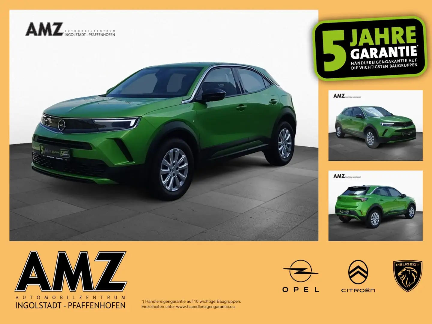 Opel Mokka Edition 101PS Klima SpurH. Tempomat Groen - 1