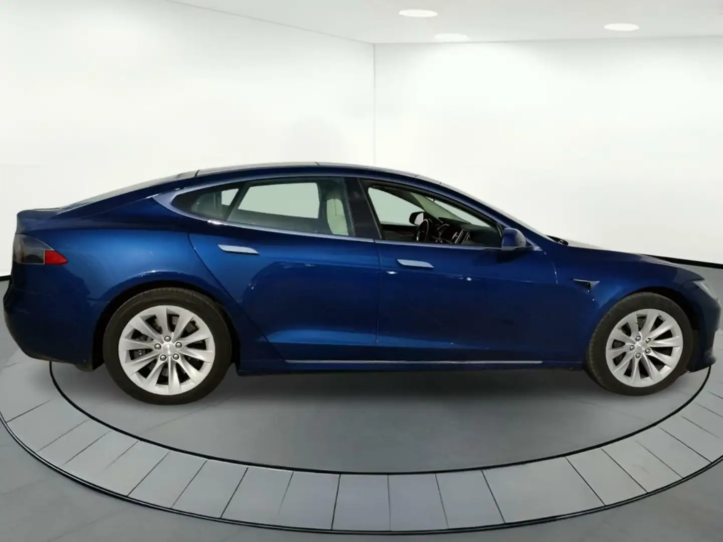 Tesla Model S 100D 4WD berlina con portón 345KW 5P Azul - 2
