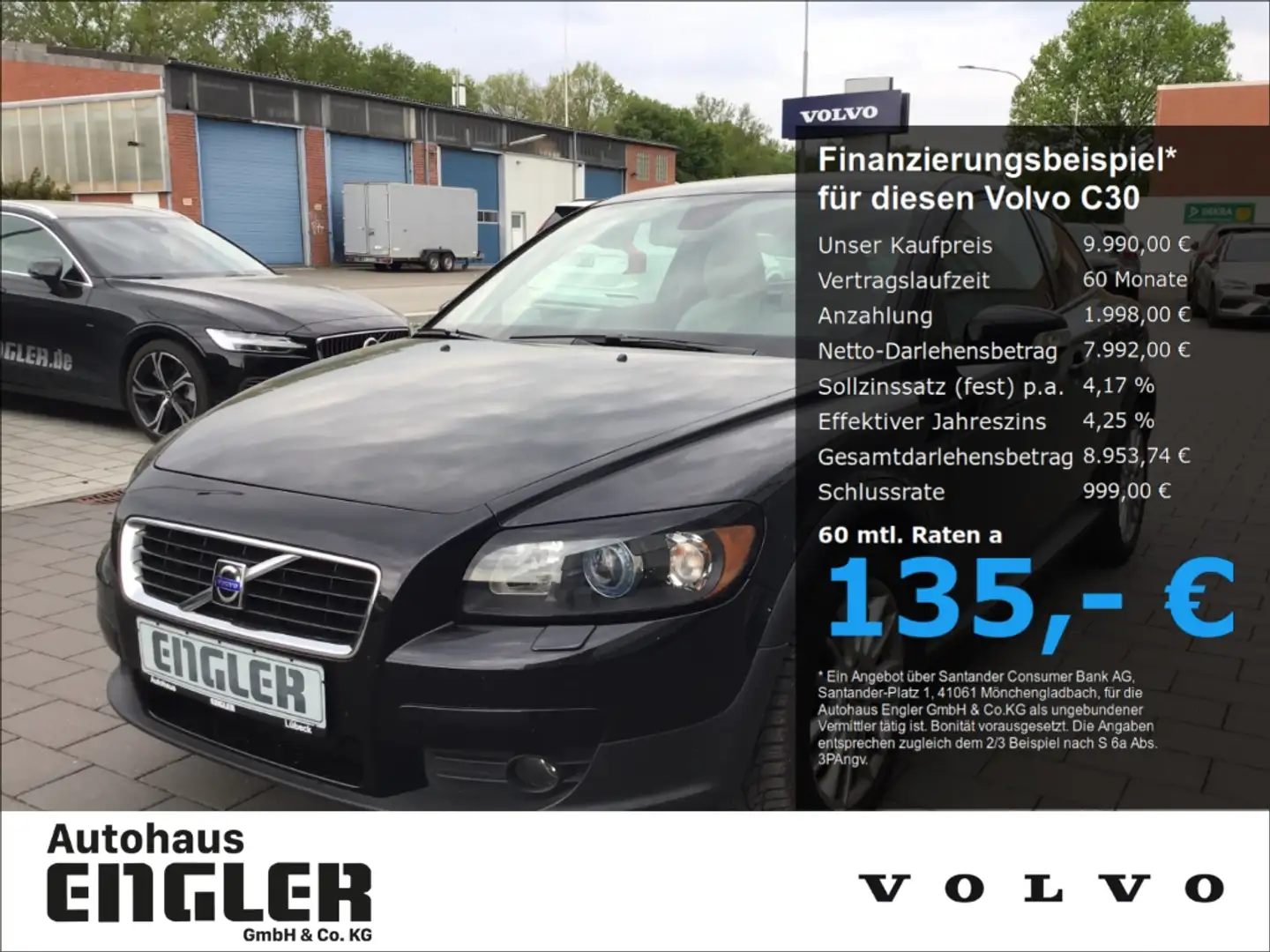 Volvo C30 1.6 Summum Klima PDC Leder Černá - 1
