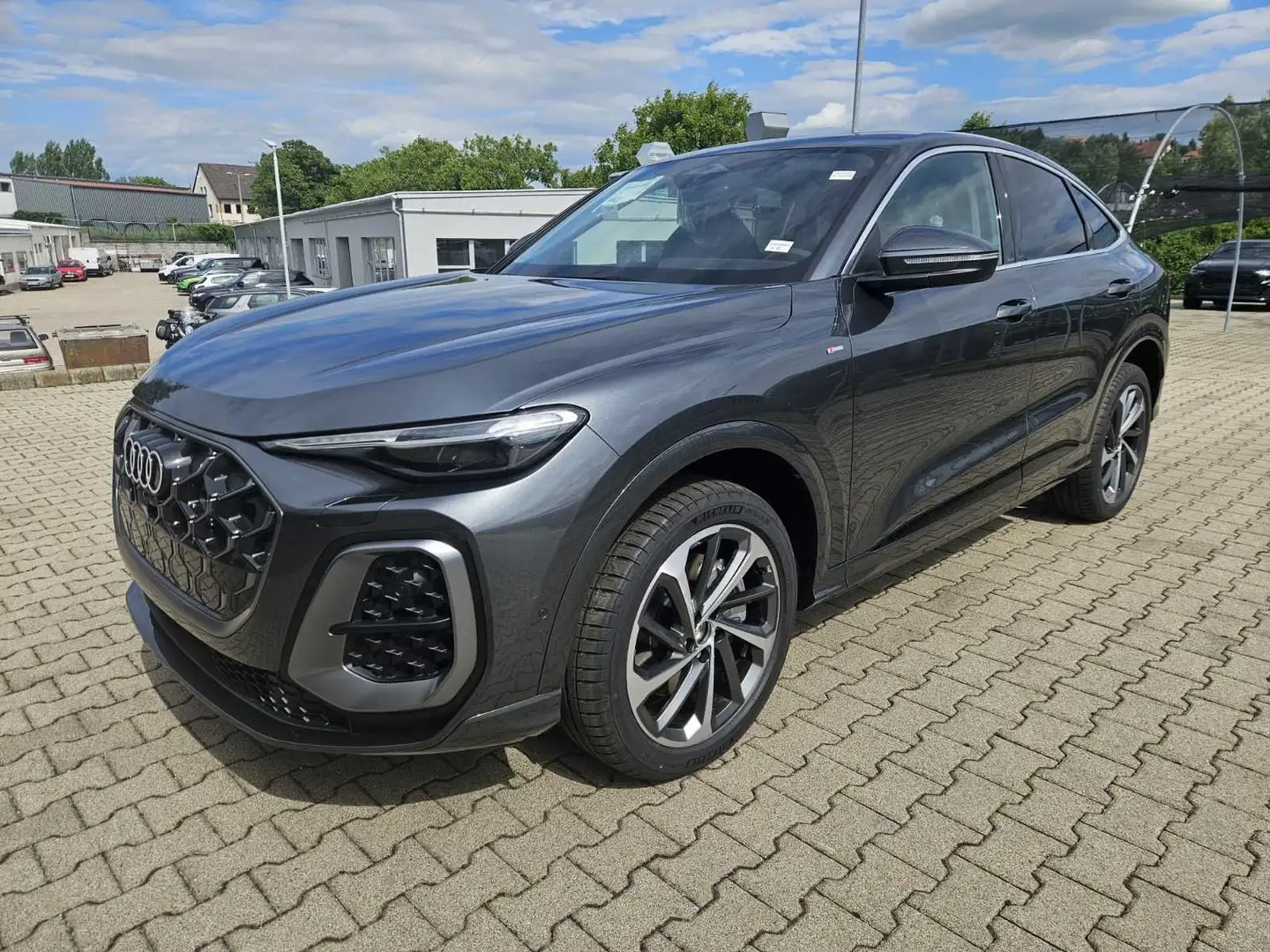 Audi Q5 Sportback 2.0 tdi+ S line edquattro 204cv s-tronic Gris - 1