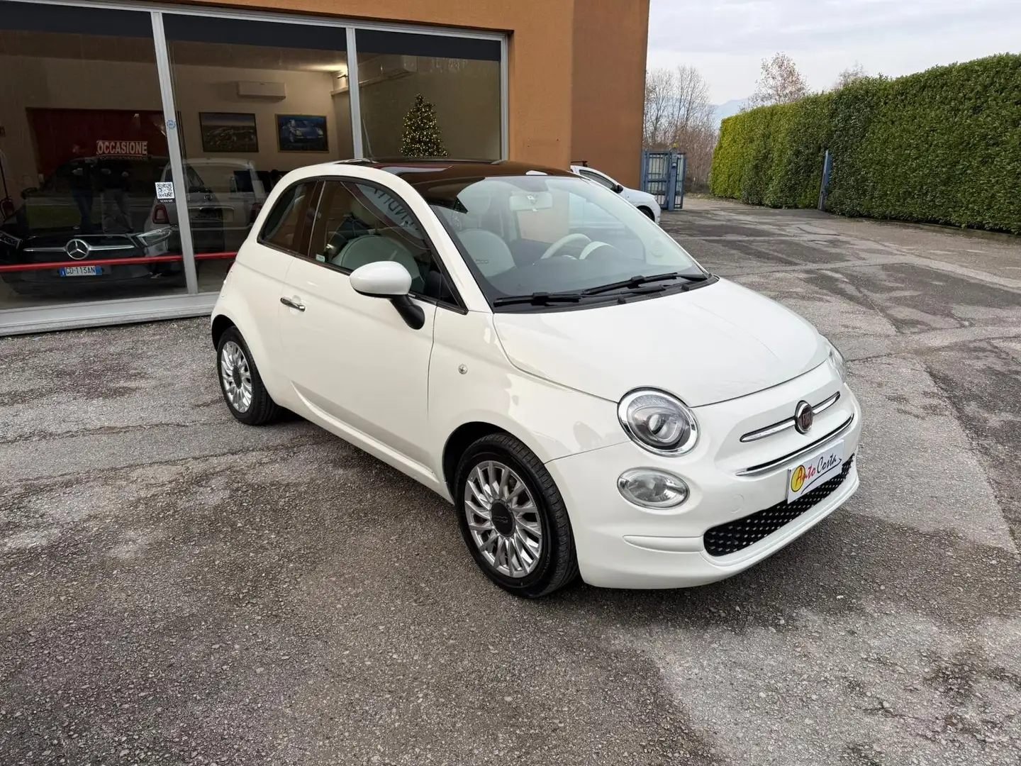 Fiat 500 500 1.2 Lounge 69cv Unico Proprietario Restayling Blanc - 2