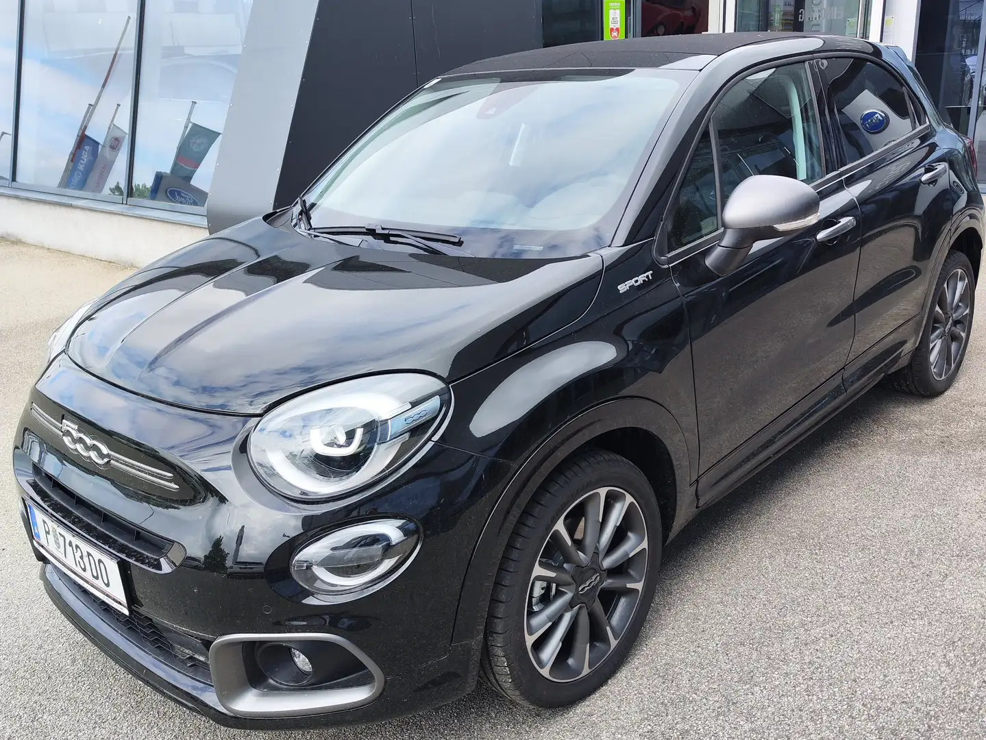 Fiat 500X Dolcevita Sport Zwart - 1