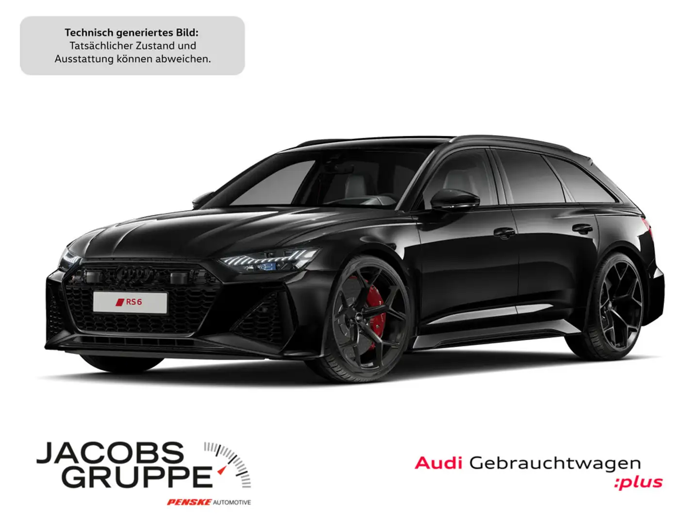 Audi RS6 Avant 4.0 TFSI quattro performance Keramik/Pano/AHK/Sportabgas/HUD Schwarz - 1