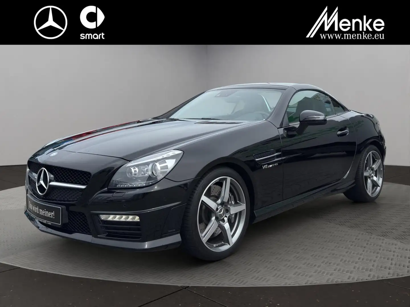 Mercedes-Benz SLK 55 AMG Roadster Comand+Memory+ILS Чёрный - 1