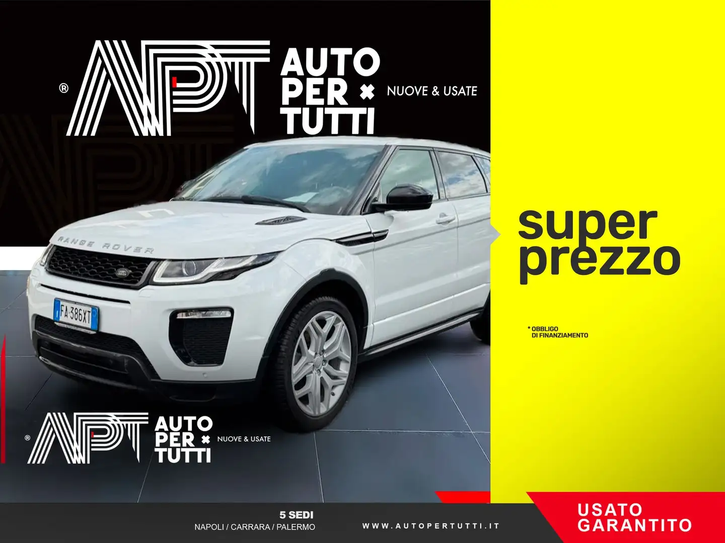 Land Rover Range Rover Evoque Evoque 2.0 td4 HSE Dynamic 180cv 5p auto Blanc - 1