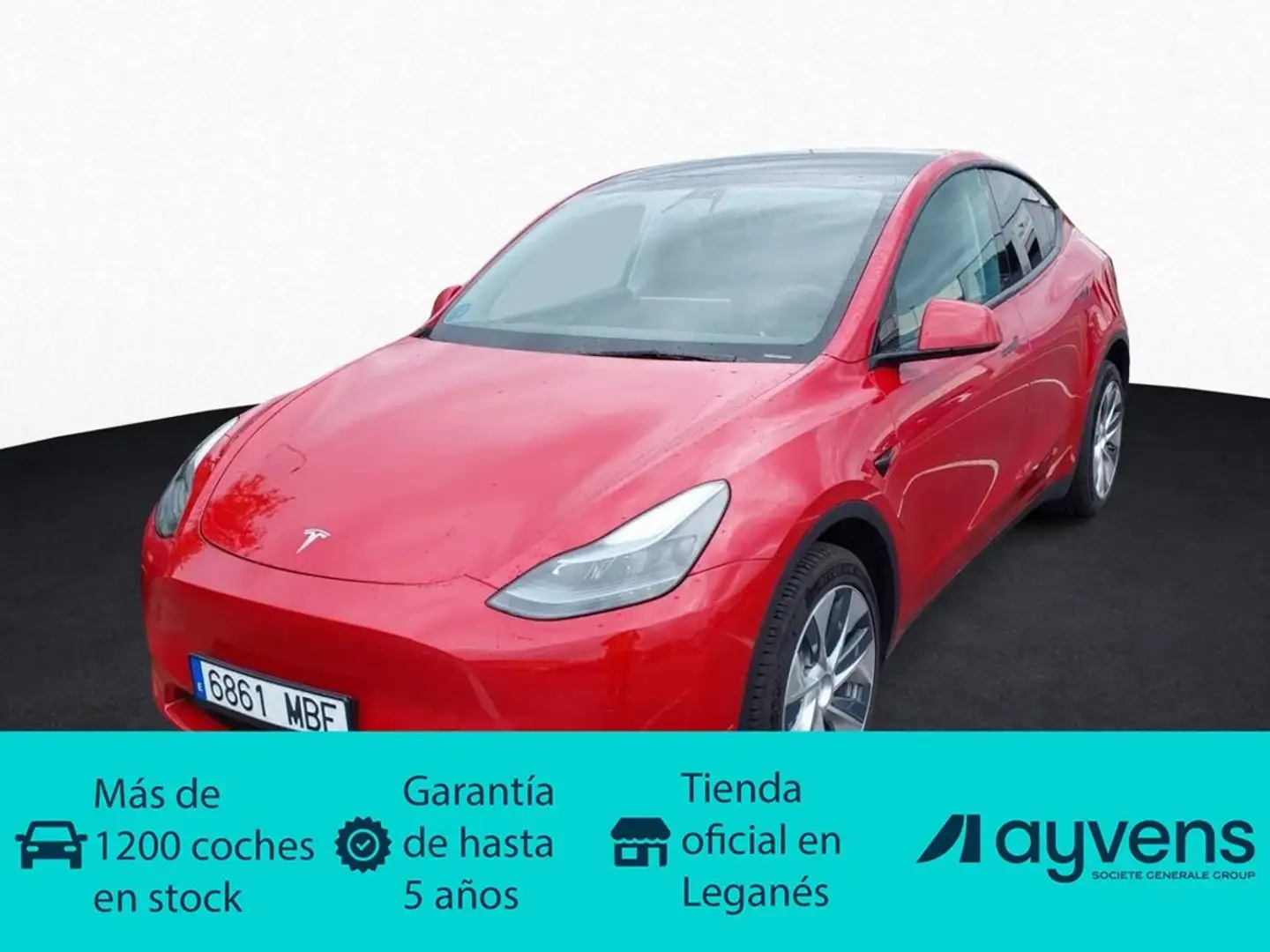 Tesla Model Y Gran Autonomia AWD Rojo - 1