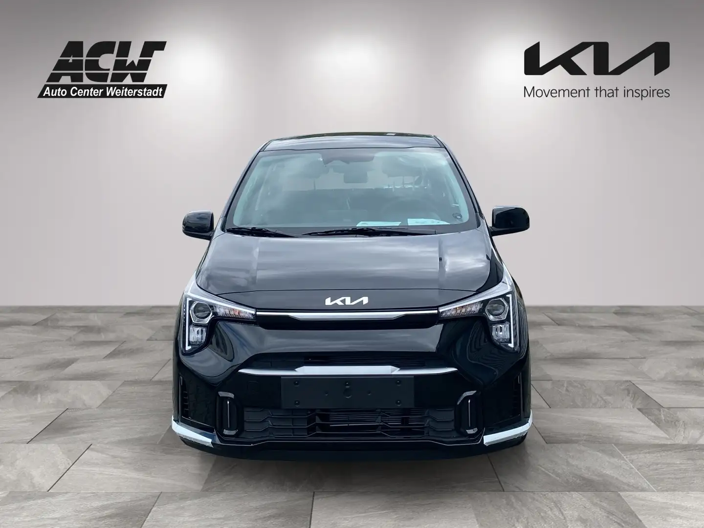 Kia Picanto PICANTO 1.0 AMT VISION *RÜCKFAHRKAMERA* PARKSENSOR Schwarz - 2
