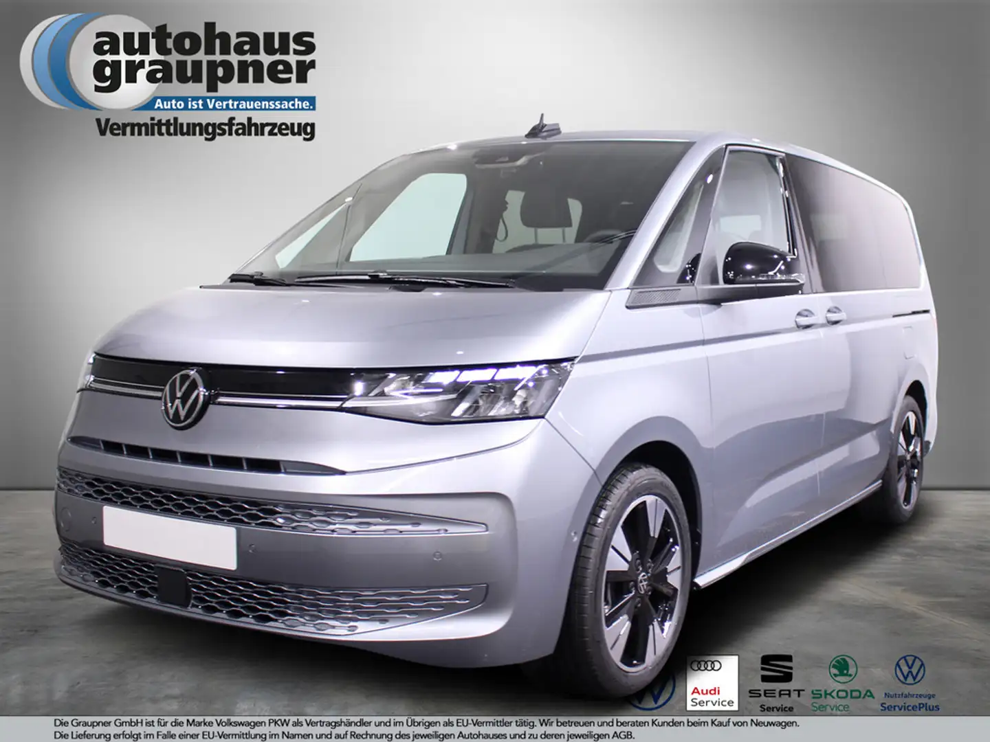 Volkswagen T7 Multivan 2.0 TDI DSG Life AHK ACC 7-SITZER Plateado - 1