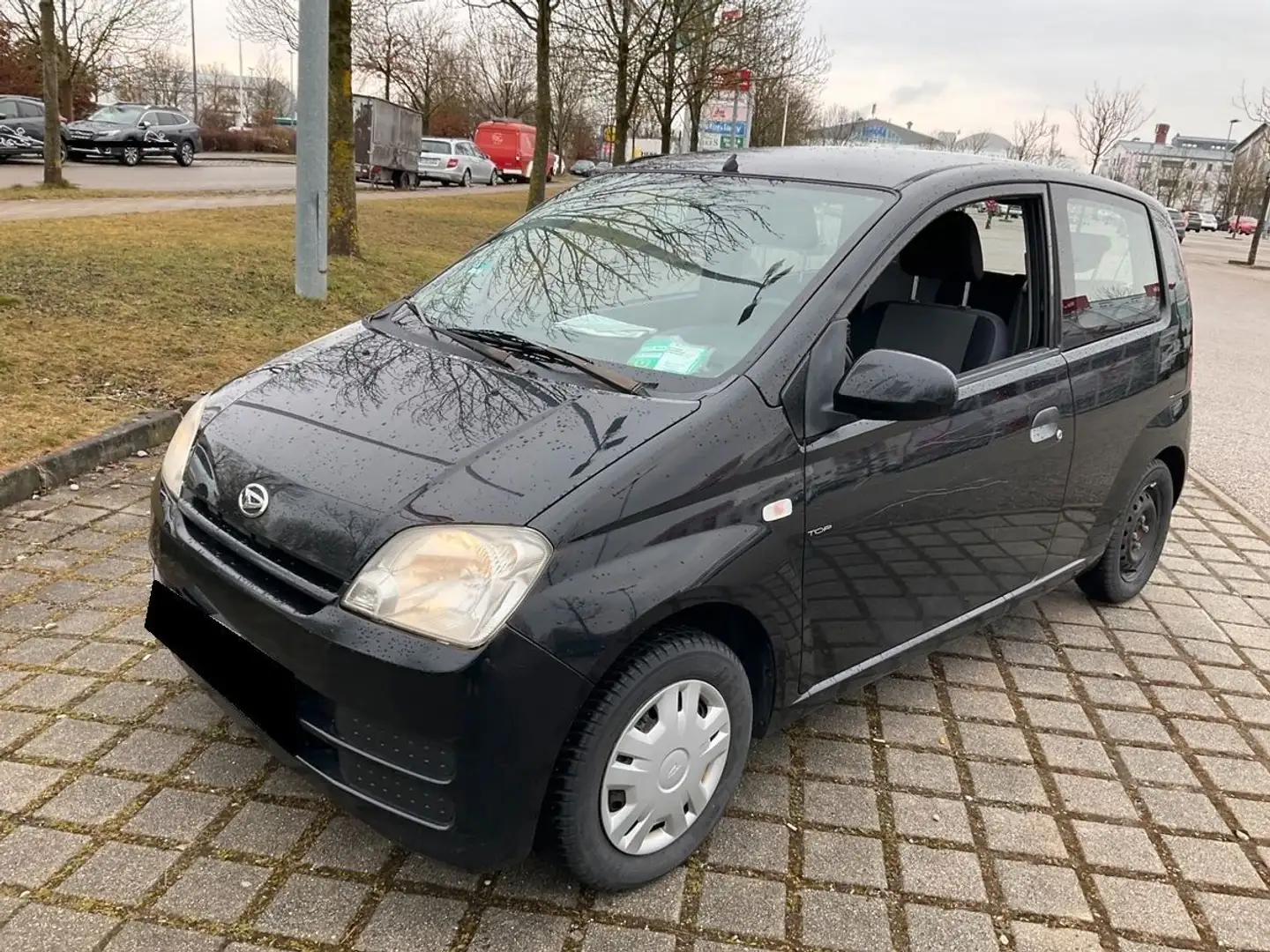 Daihatsu Cuore 1.0 Top Automatik 1.Hand Schwarz - 1