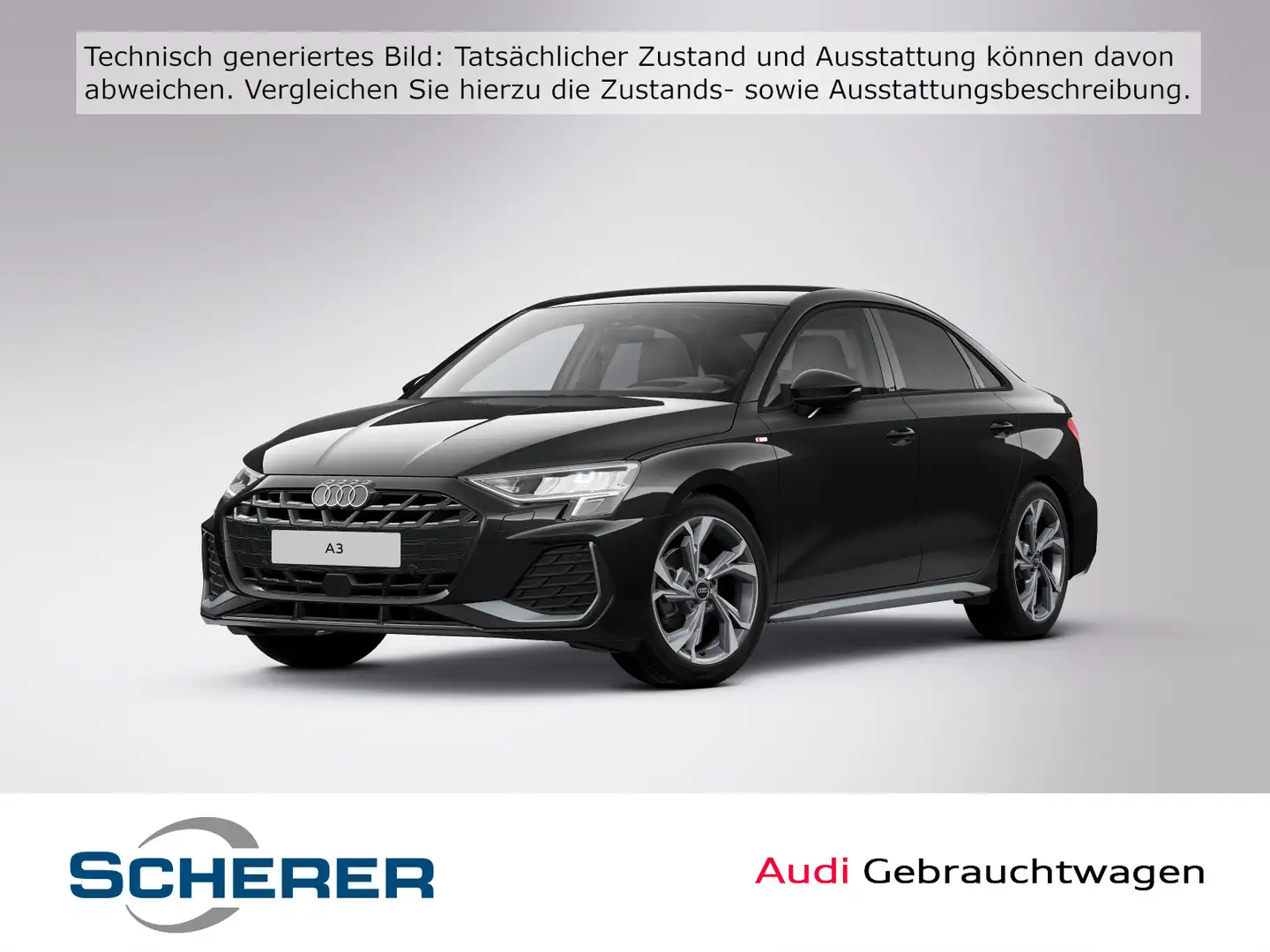 Audi A3 S line 35 TFSI 110(150) kW(PS) S tr Schwarz - 1