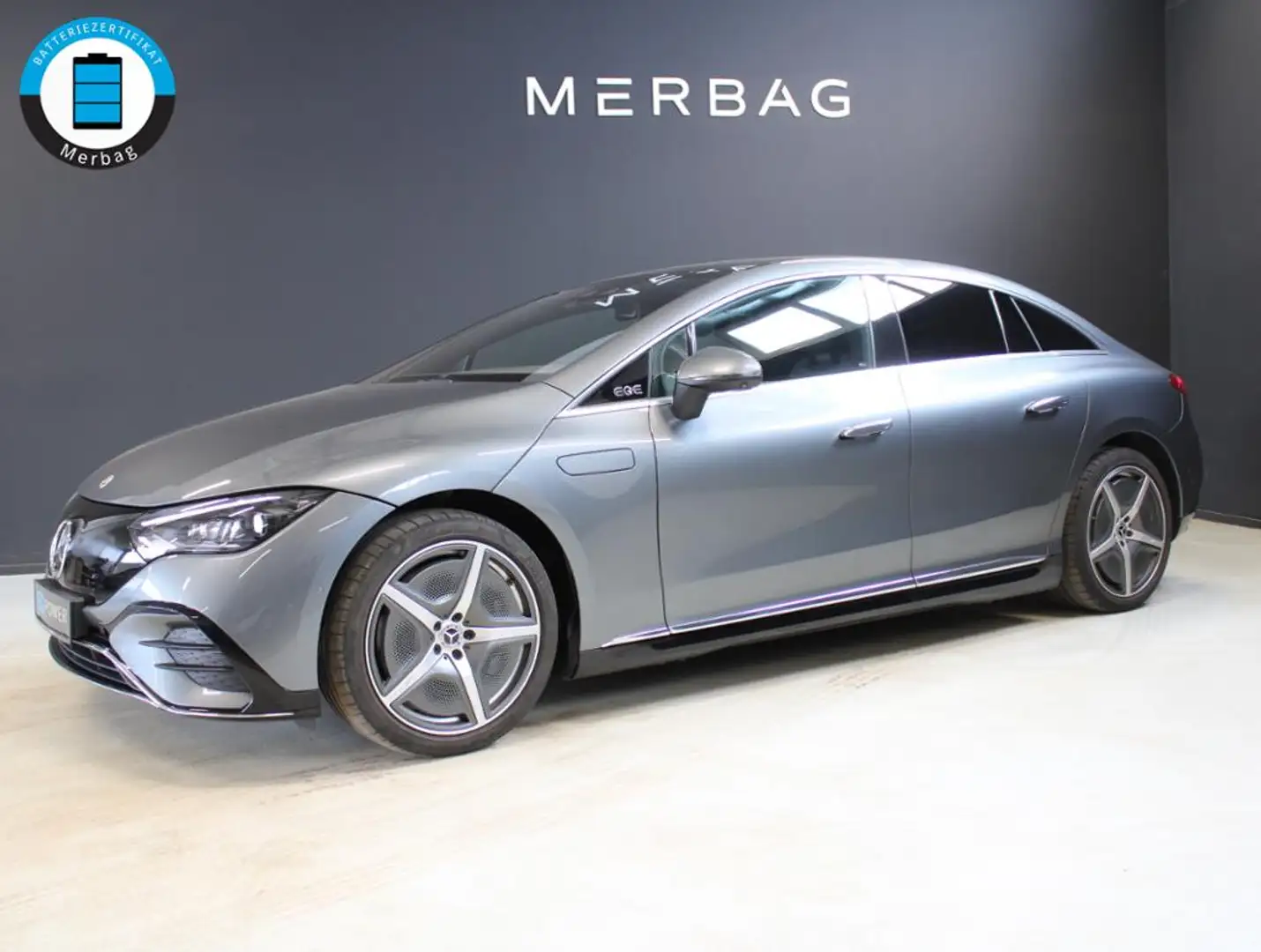 Mercedes-Benz EQE 350 + *AMG Panorama Digital Distro Memo Burm Grau - 2