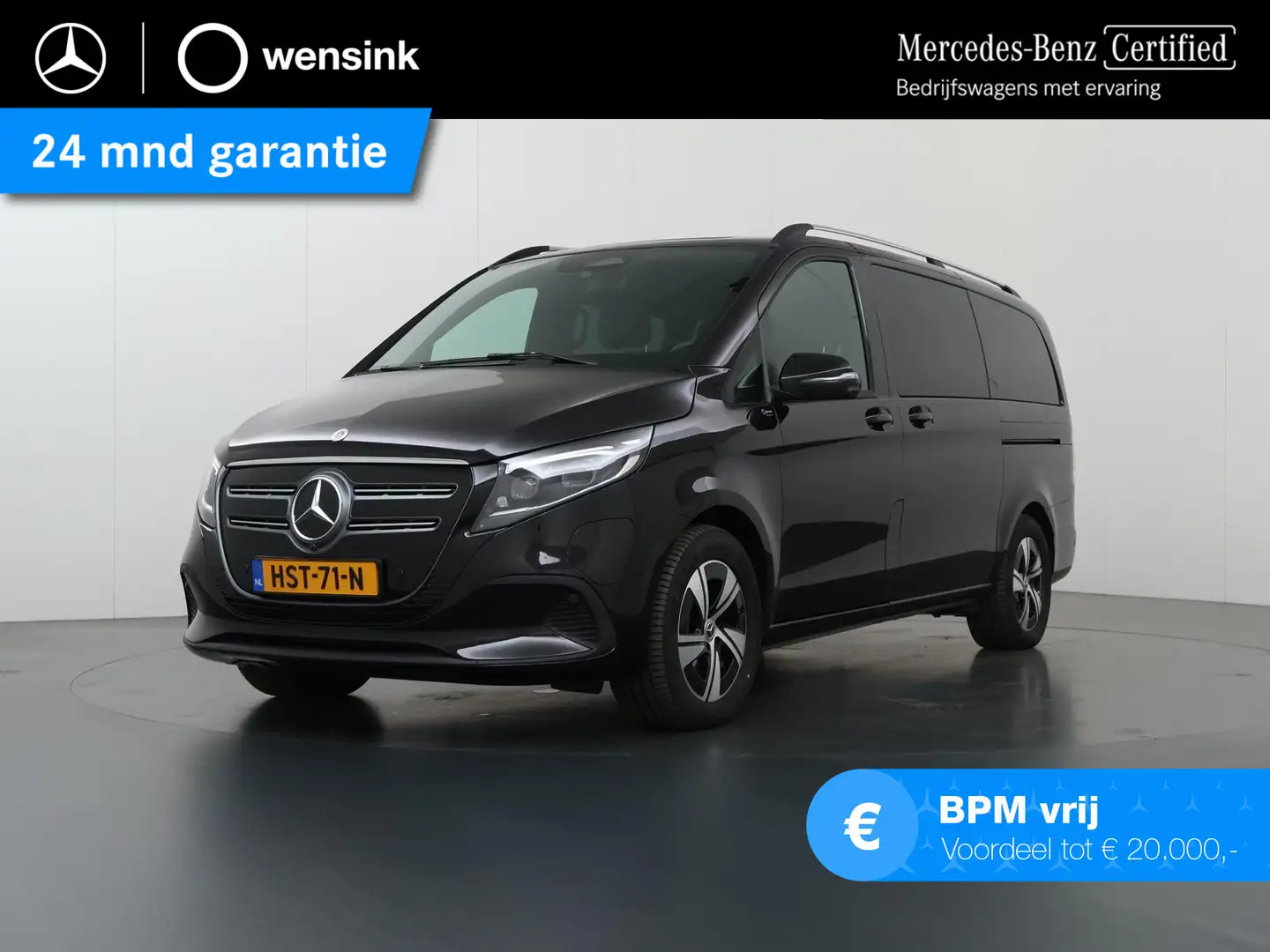 Mercedes-Benz EQV 300 | Lang L2 | Avantgarde | 90 kWh | 7-zits | Navigat Zwart - 1