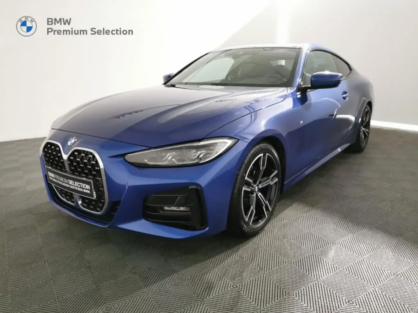 BMW 420 420dA 190ch M Sport Bleu - 1