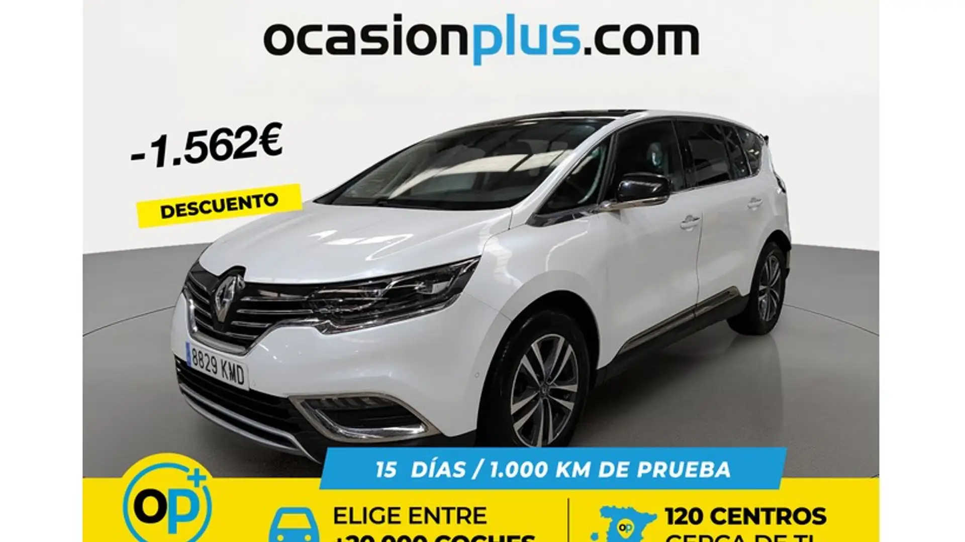 Renault Espace 1.6dCi Energy Zen 96kW Blanco - 1