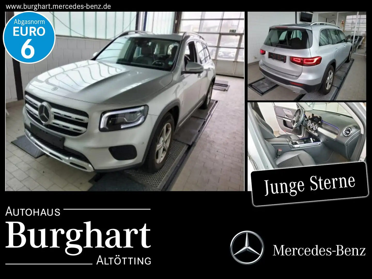 Mercedes-Benz GLB 250 GLB 250 4M Progressive/Navi/Distronic/Autom. Klima Silber - 1