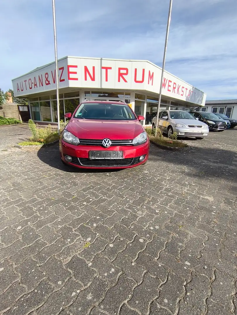 Volkswagen Golf Variant Highline Rot - 1