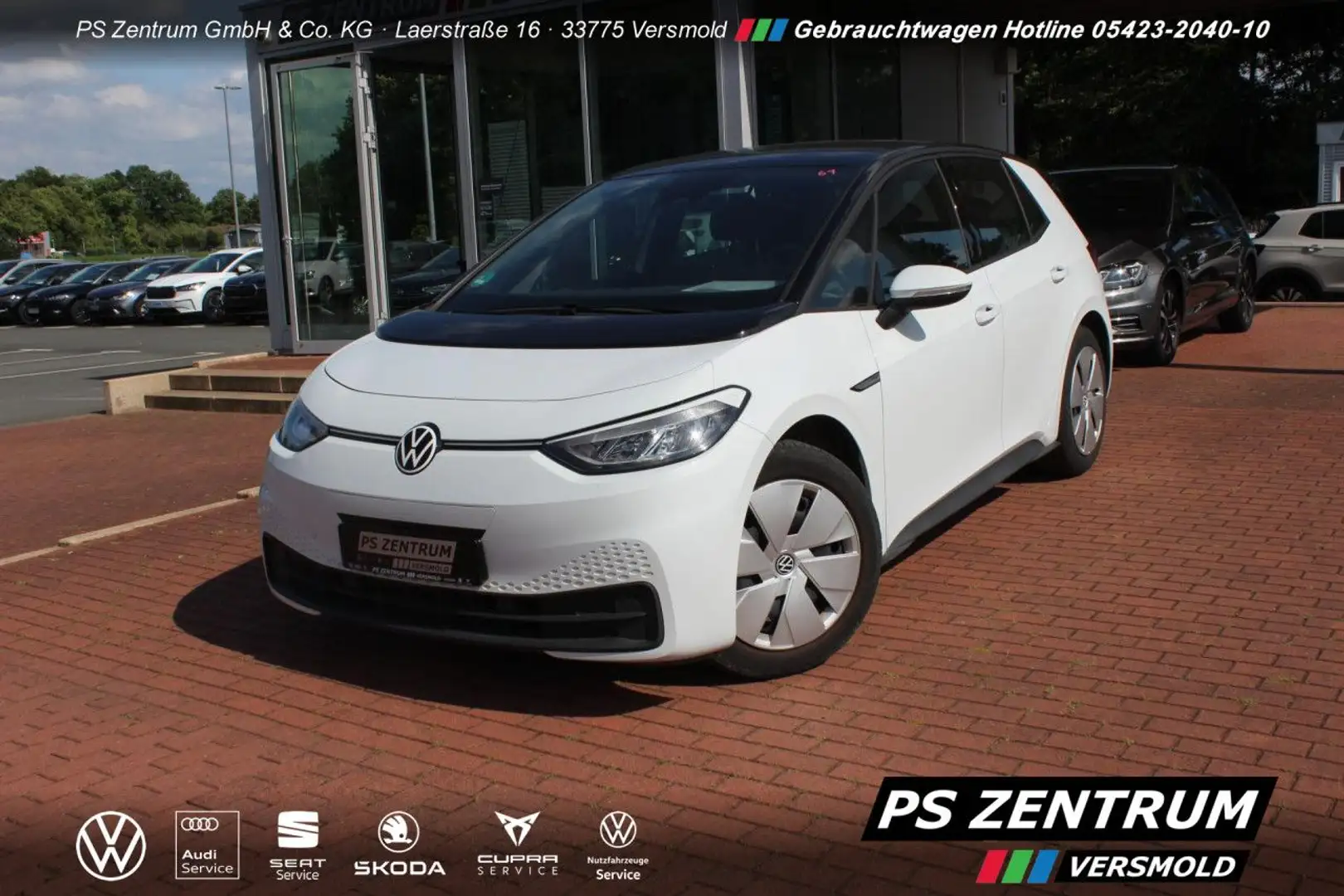 Volkswagen ID.3 Pro Life SHZ LED NAVI Bluetooth Klima Weiß - 1