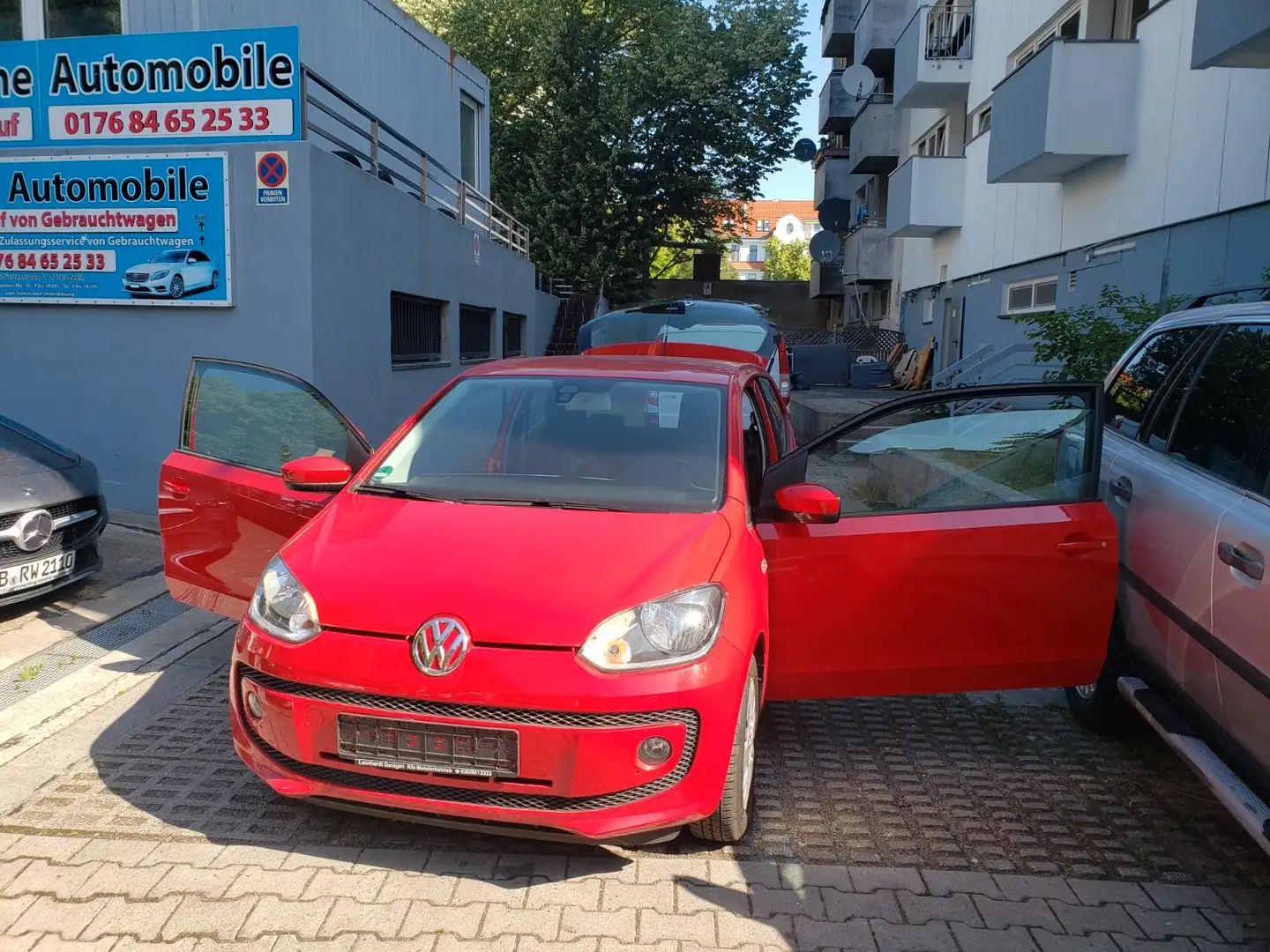 Volkswagen up! move up!/TÜV Neu/Garantie 24 Roşu - 2
