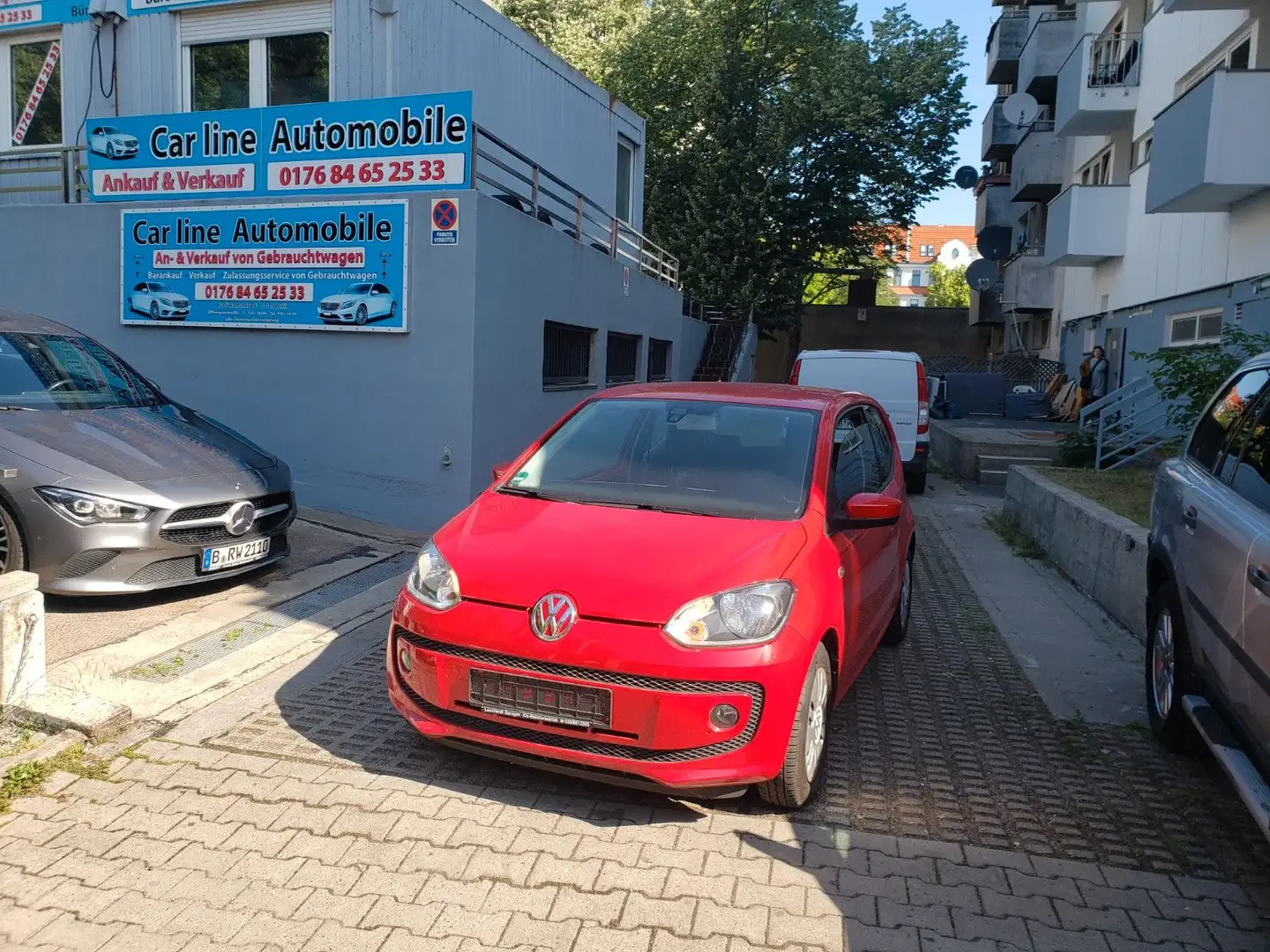 Volkswagen up! move up!/TÜV Neu/Garantie 24 Roşu - 1