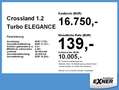 Opel Crossland 1.2 Turbo ELEGANCE LED+SHZ+Winterp.+LM Weiß - thumbnail 4