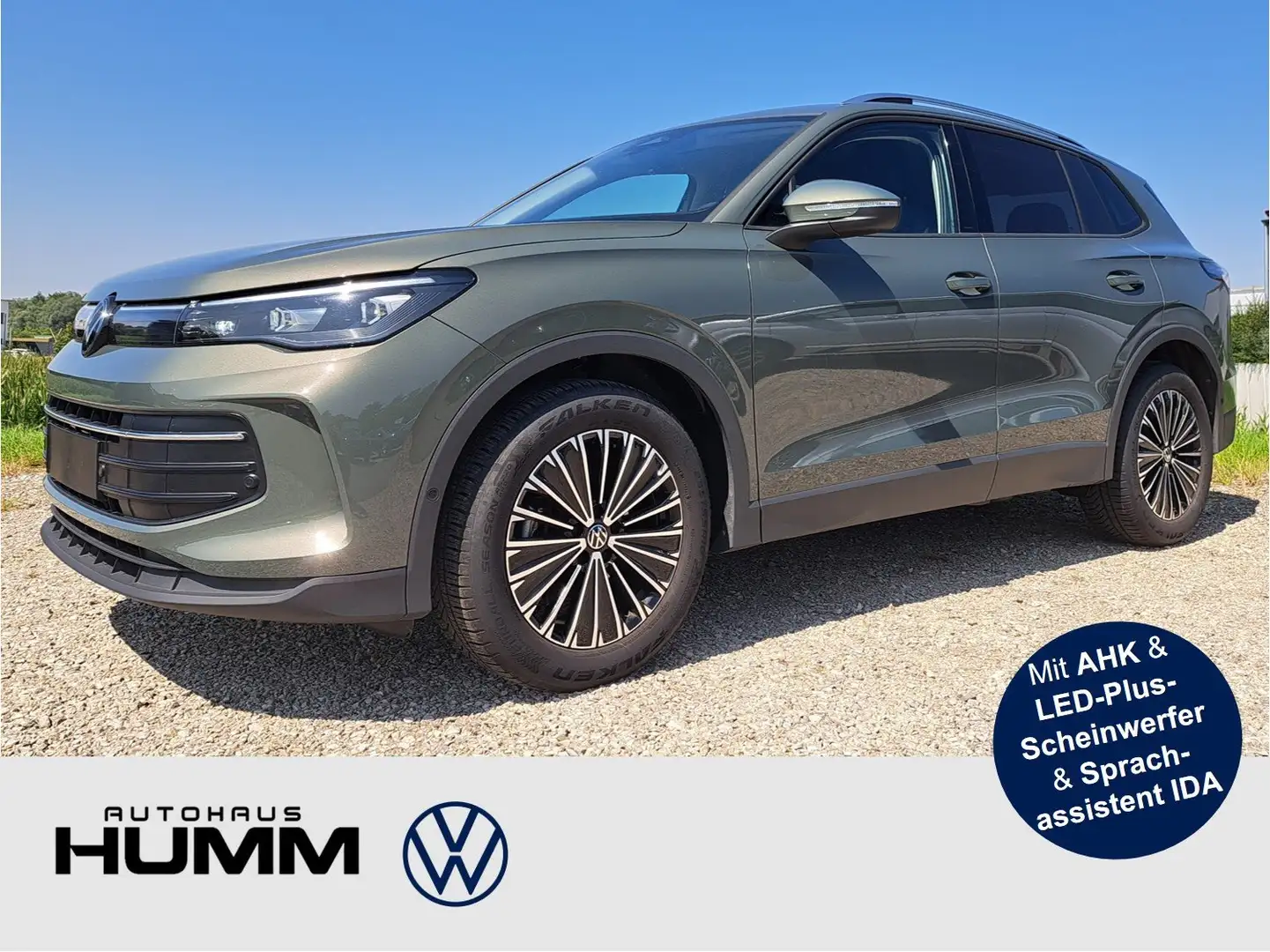 Volkswagen Tiguan Tiguan 1.5 eTSI DSG MildHybrid 3,99% Grün - 1