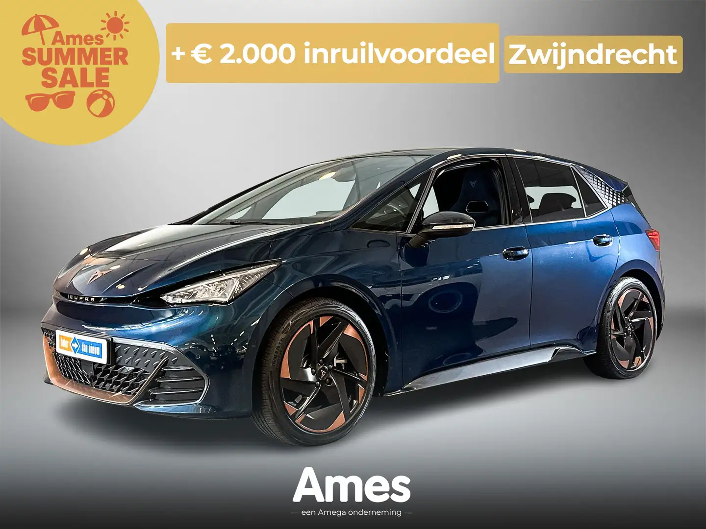 CUPRA Born 58 kWh e-Boost 230pk | 20 inch velgen | Warmtepomp Azul - 1
