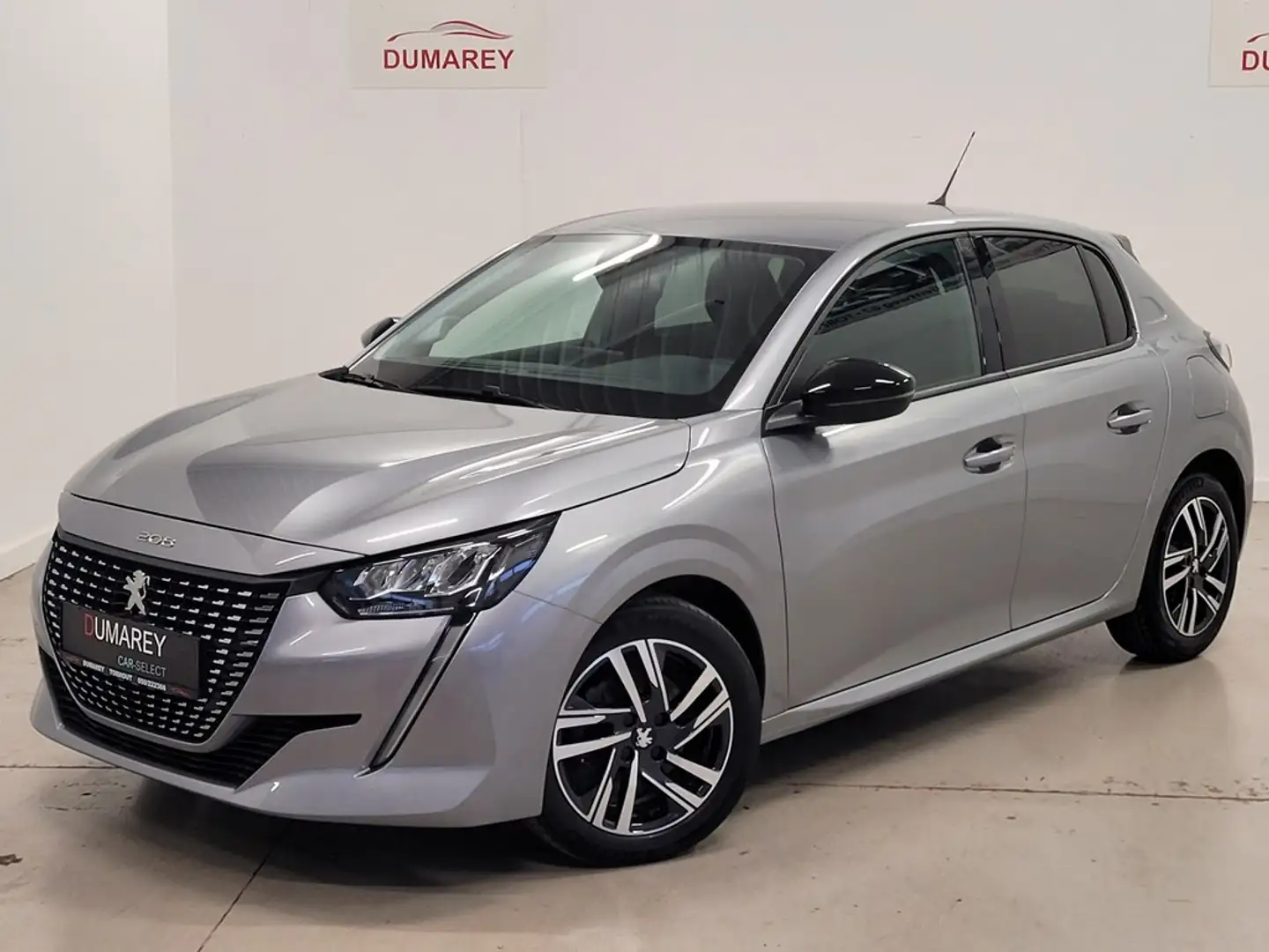 Peugeot 208 12 Benzine 100 pk Allure Pack Gris - 1