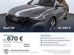 Audi Q8 55 TFSI V6 quattro tiptronic /Sline/Laser/Luf