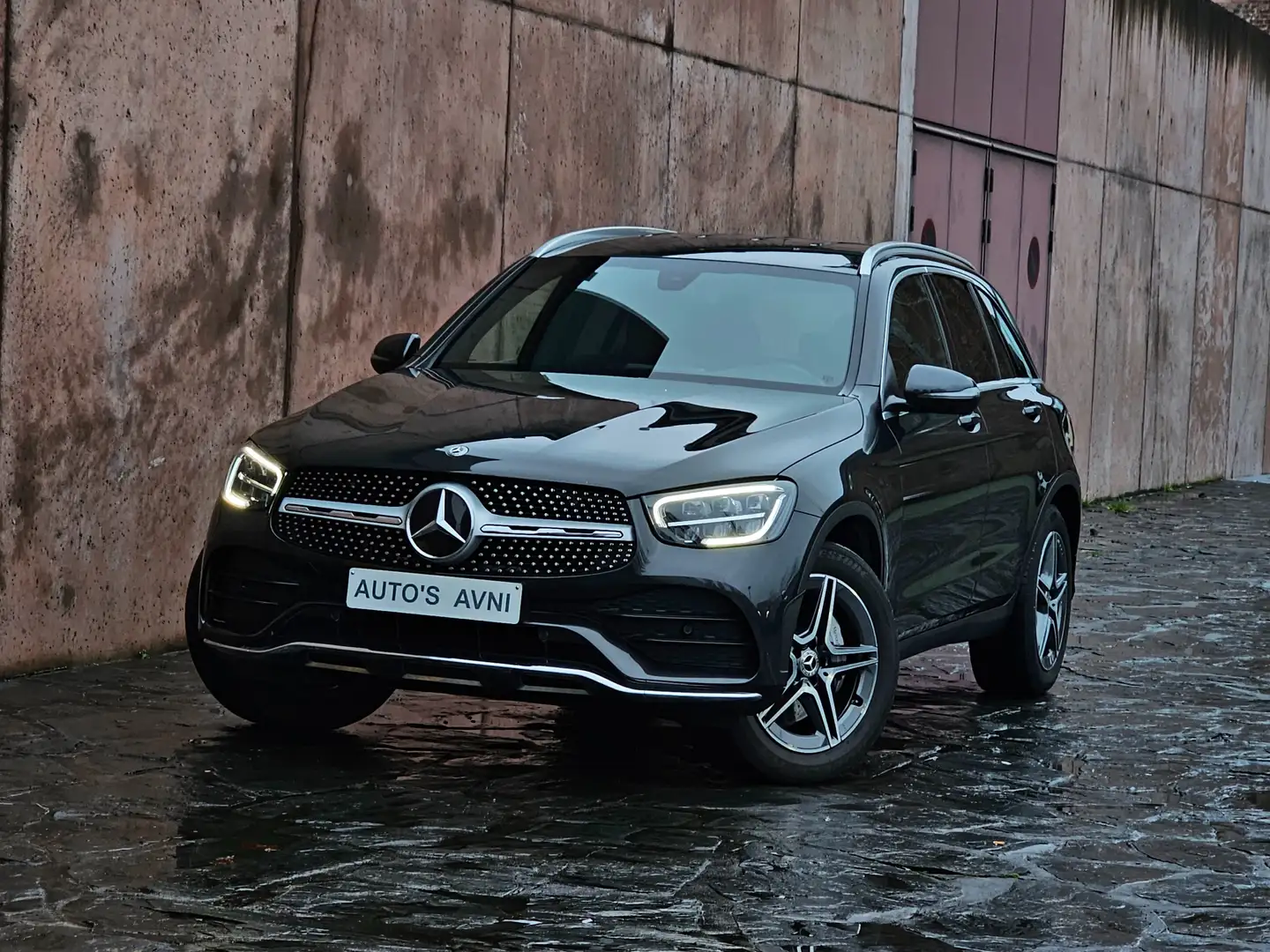 Mercedes-Benz GLC 200 d 4-Matic*amg-line*60600km*luchtveringnieuwstaat!! Gris - 1