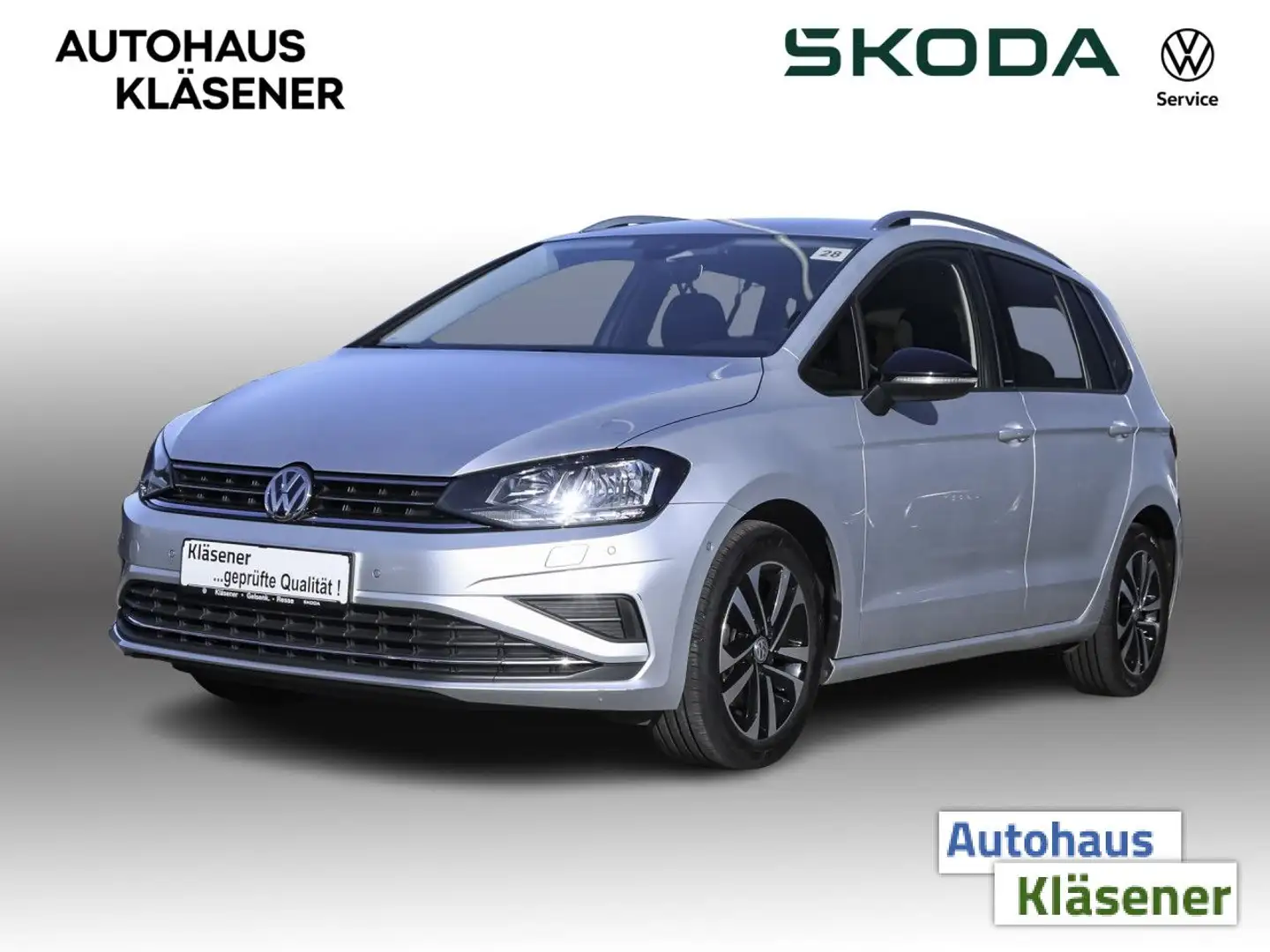Volkswagen Golf Sportsvan Sportsvan 1.5DSG 110kW NAVI ACC BSA ANDROID APPLE Silber - 2