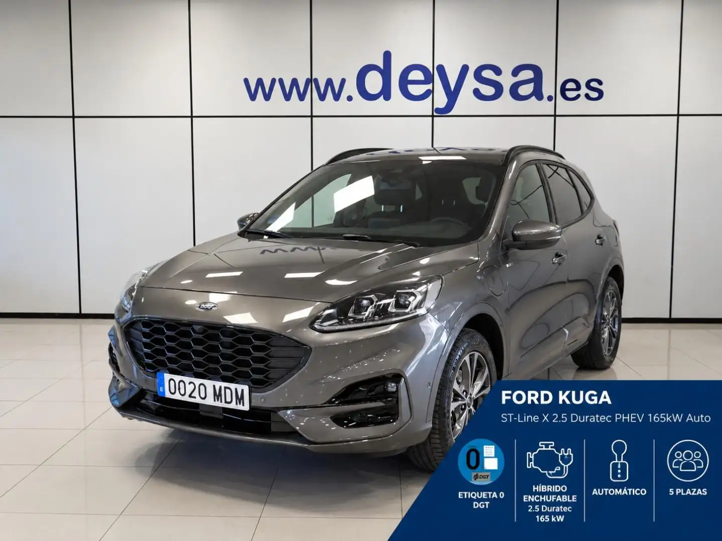 Ford Kuga ST-Line X 2.5 Duratec PHEV 165kW Auto Gris - 1